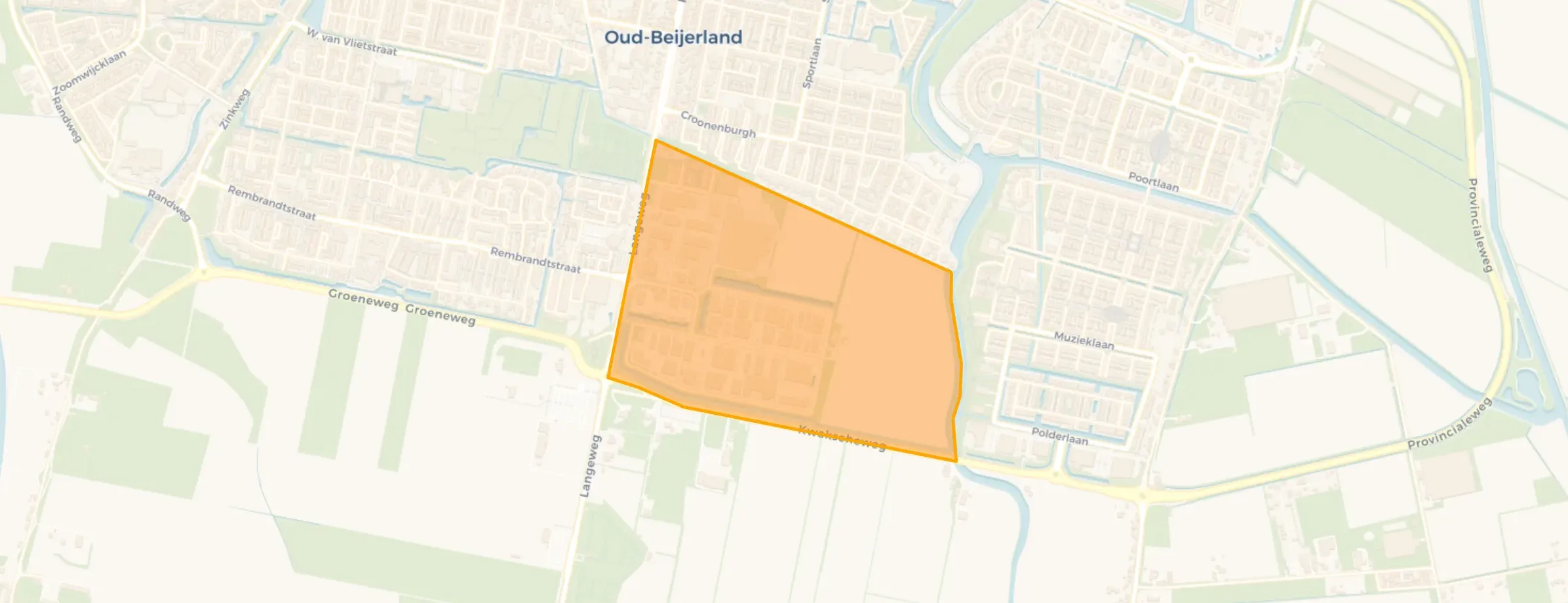 Oud-Beijerland Bedrijventerrein De Hoogerwerf