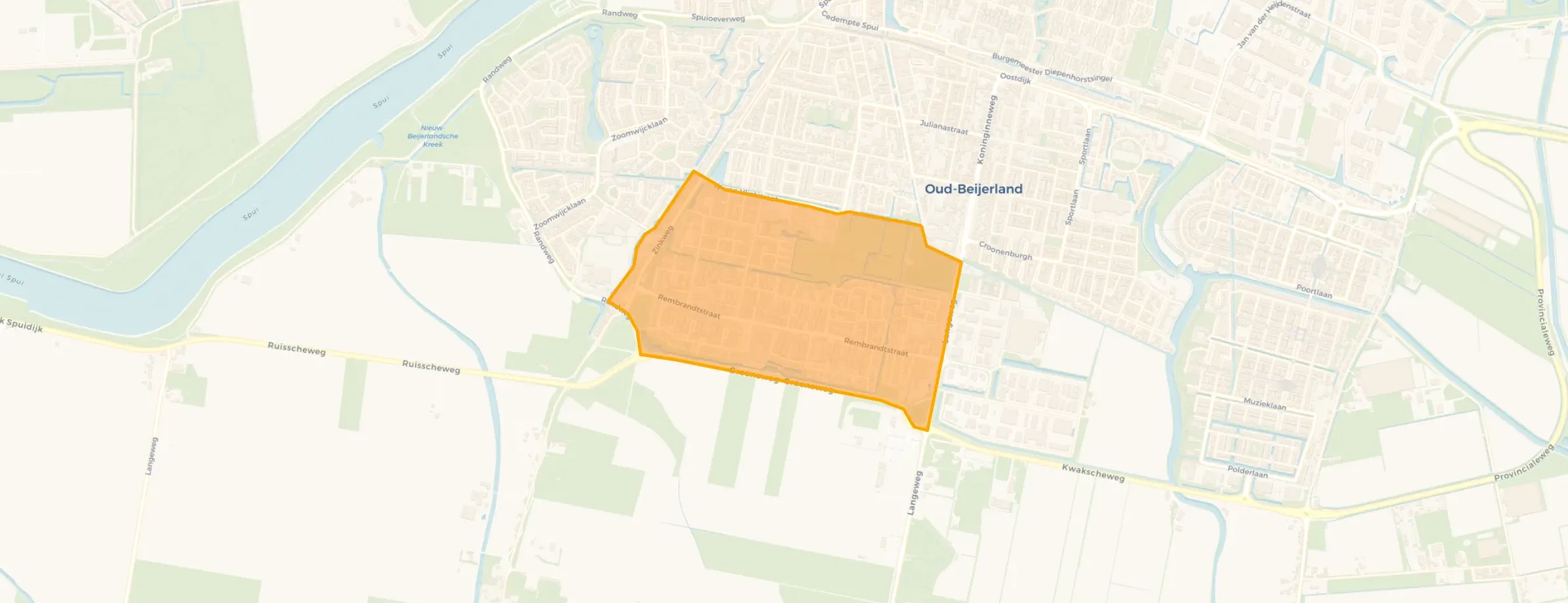 Buurt Oud-Beijerland Zuidwijk, Oud-Beijerland