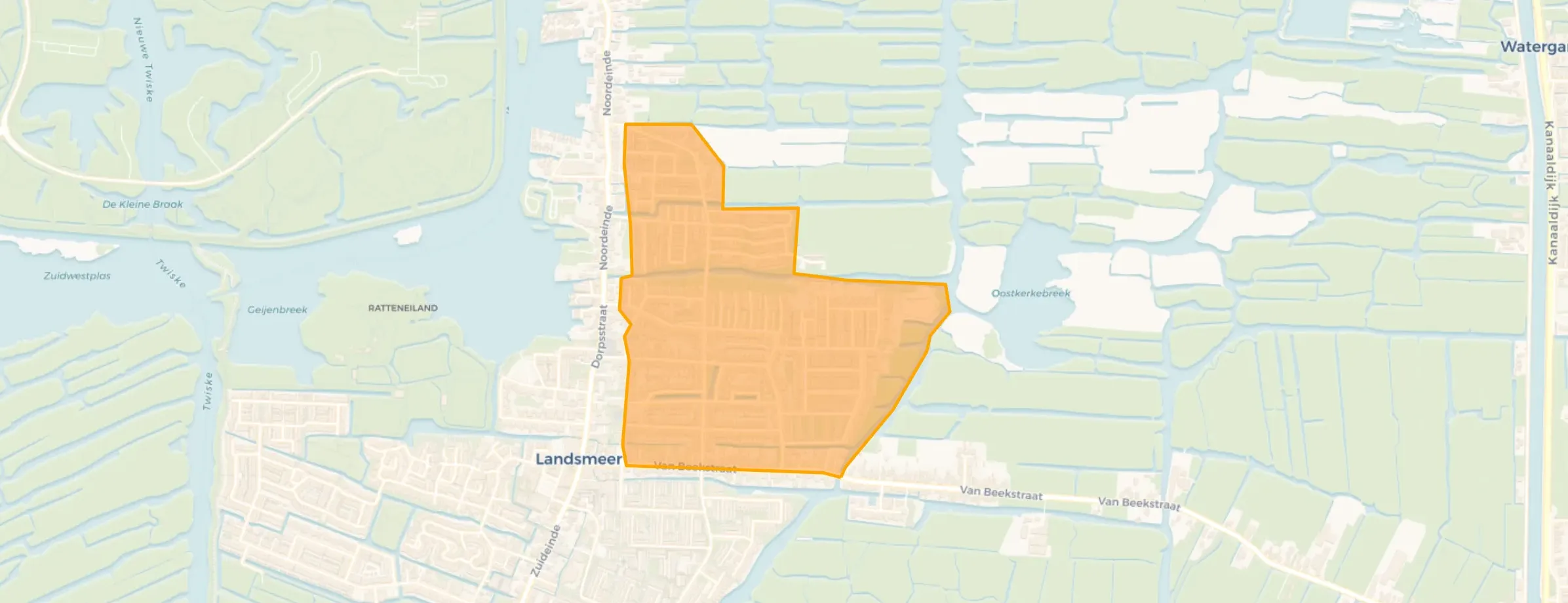 Buurt Oude dorp, Landsmeer