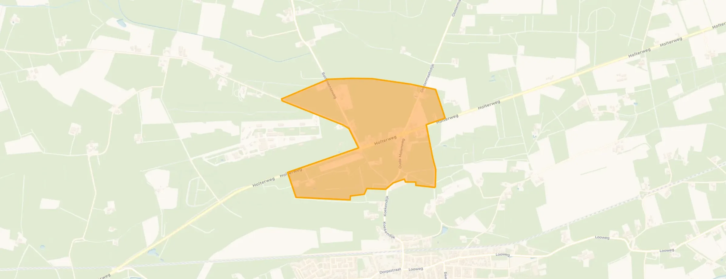 Kaart van Oude Molen