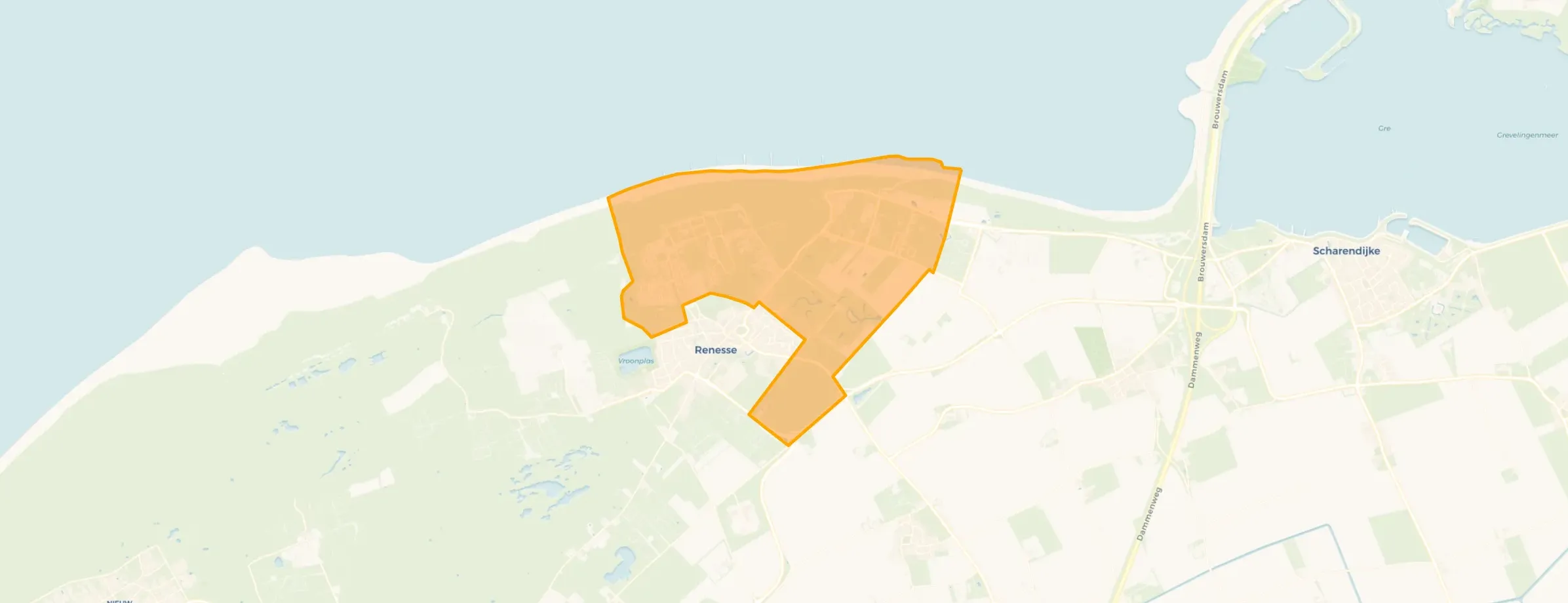 Buurt Oude Moolweg en Laone, Renesse