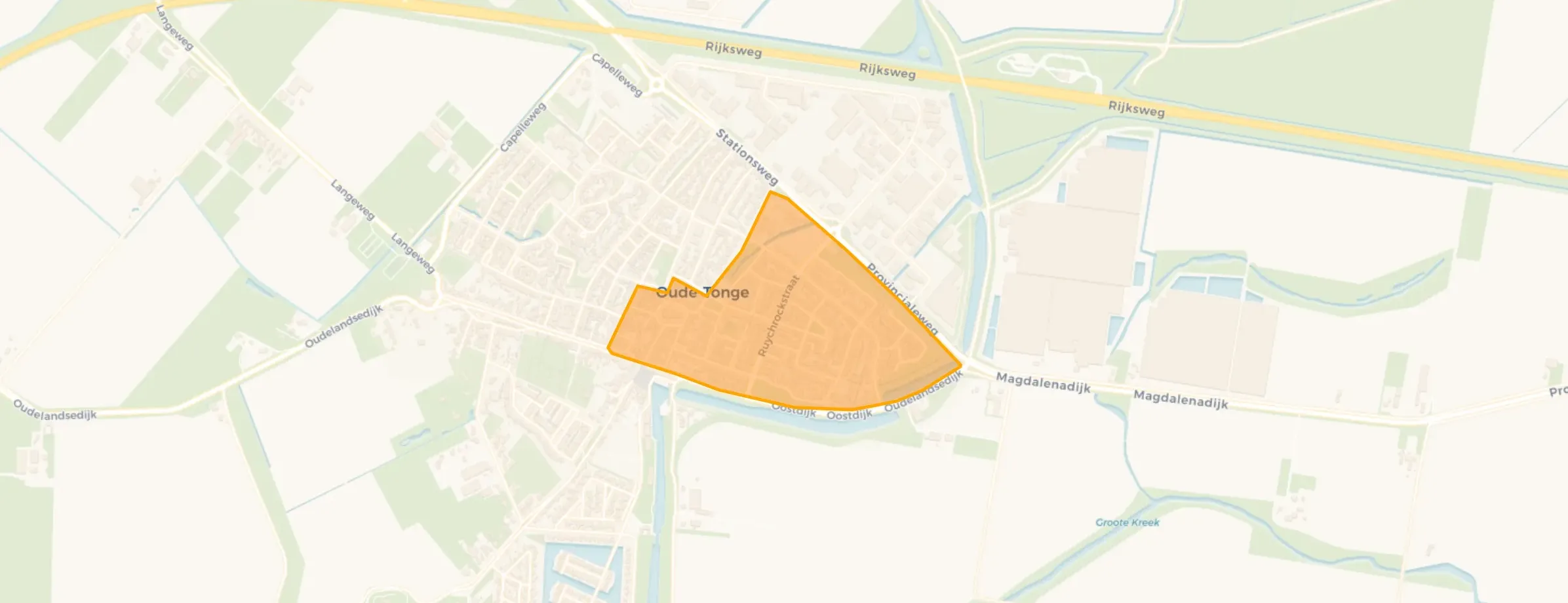 Buurt Oude-Tonge centrum, Oude-Tonge