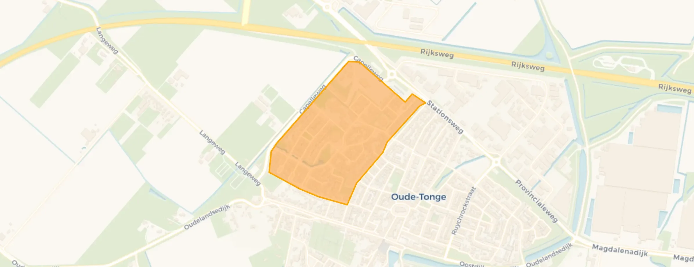 Buurt Oude-Tonge planetenbuurt, Oude-Tonge