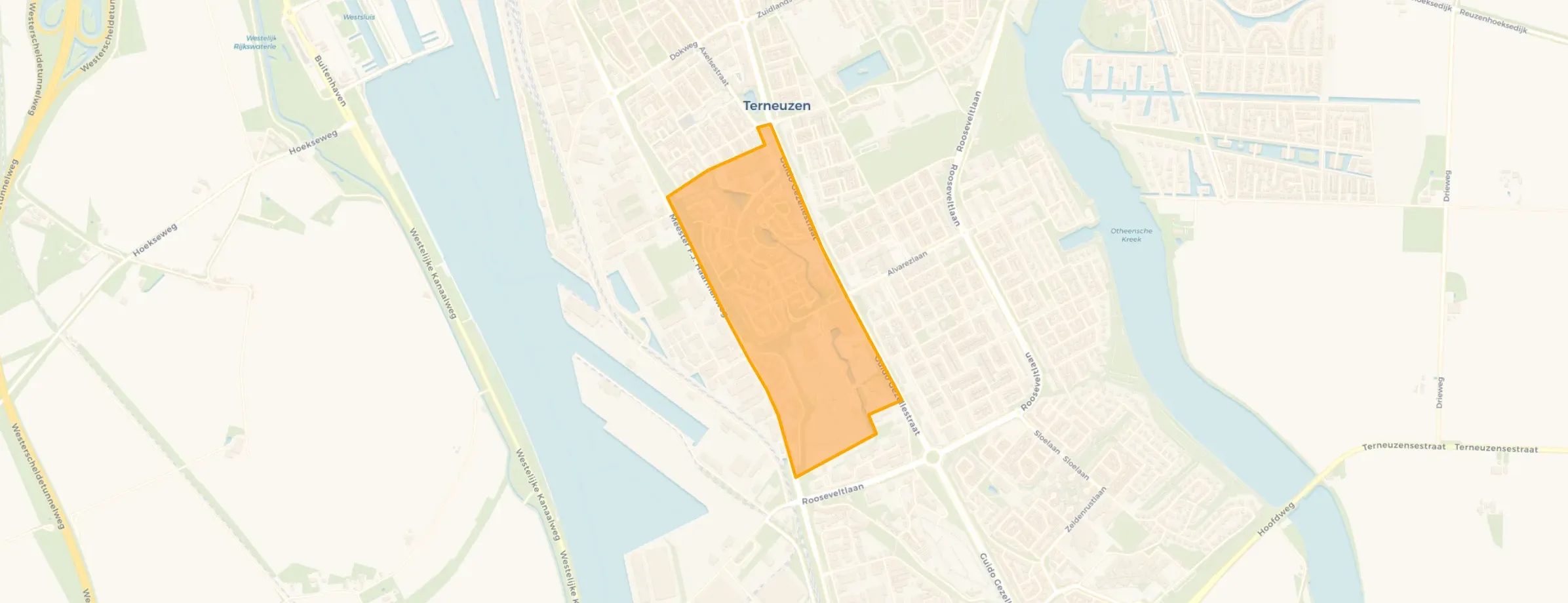 Kaart van Oude Vaart