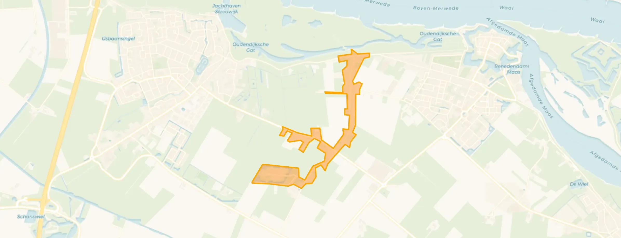 Buurt Oudendijk, Woudrichem