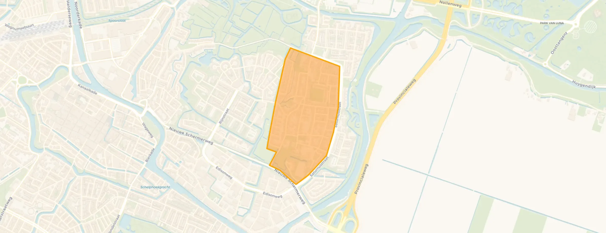 Kaart van Oudorp-Centrum