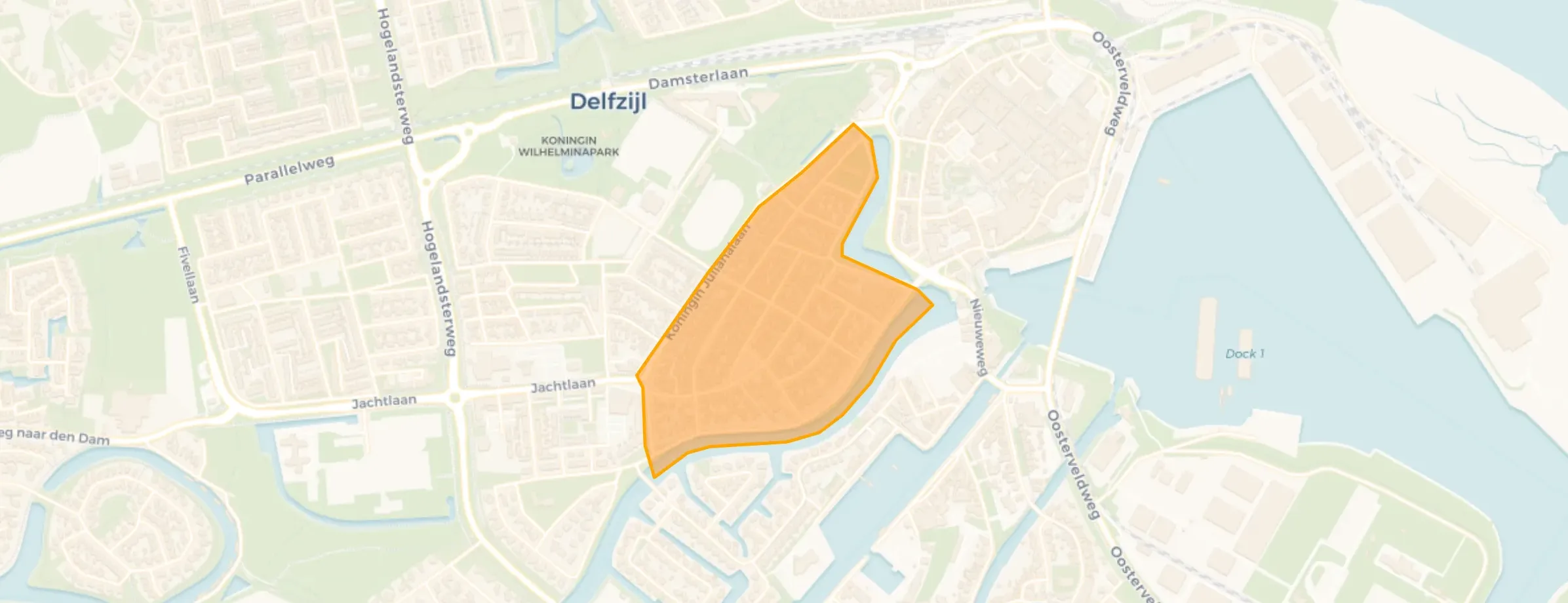 Buurt Over de Gracht, Delfzijl