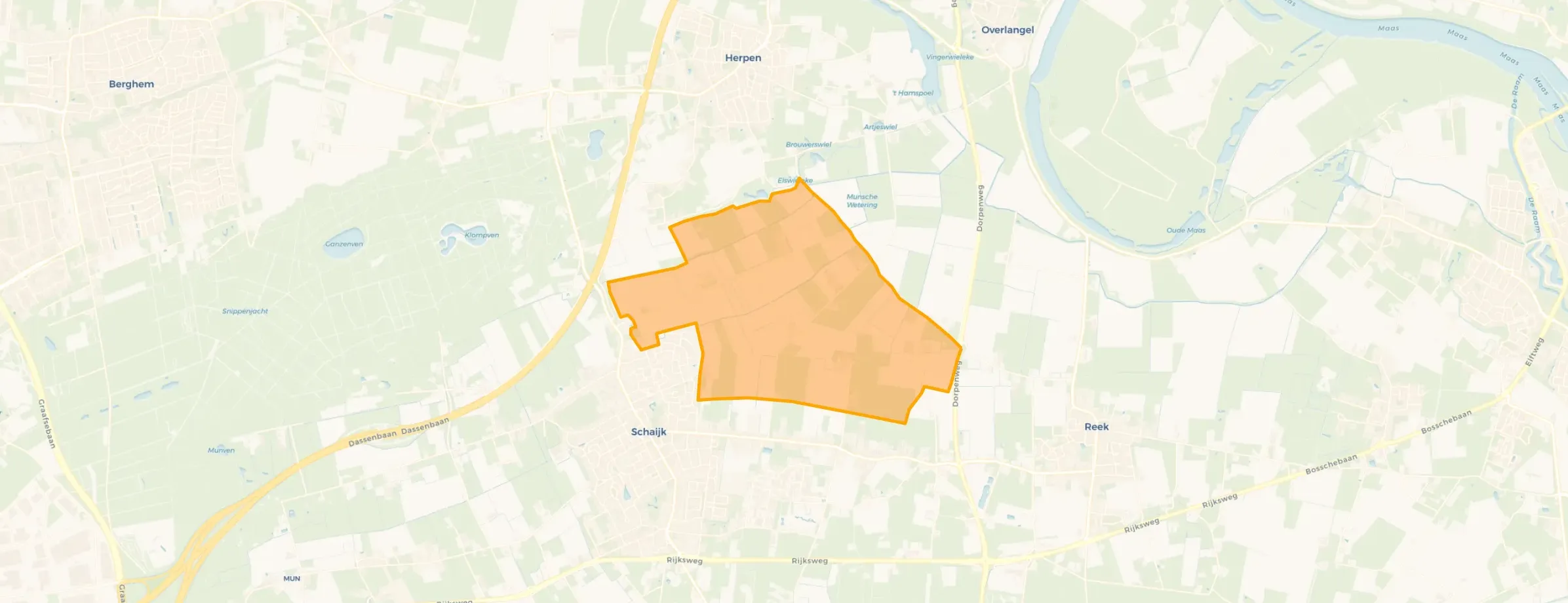 Overige verspreide huizen Schaijk