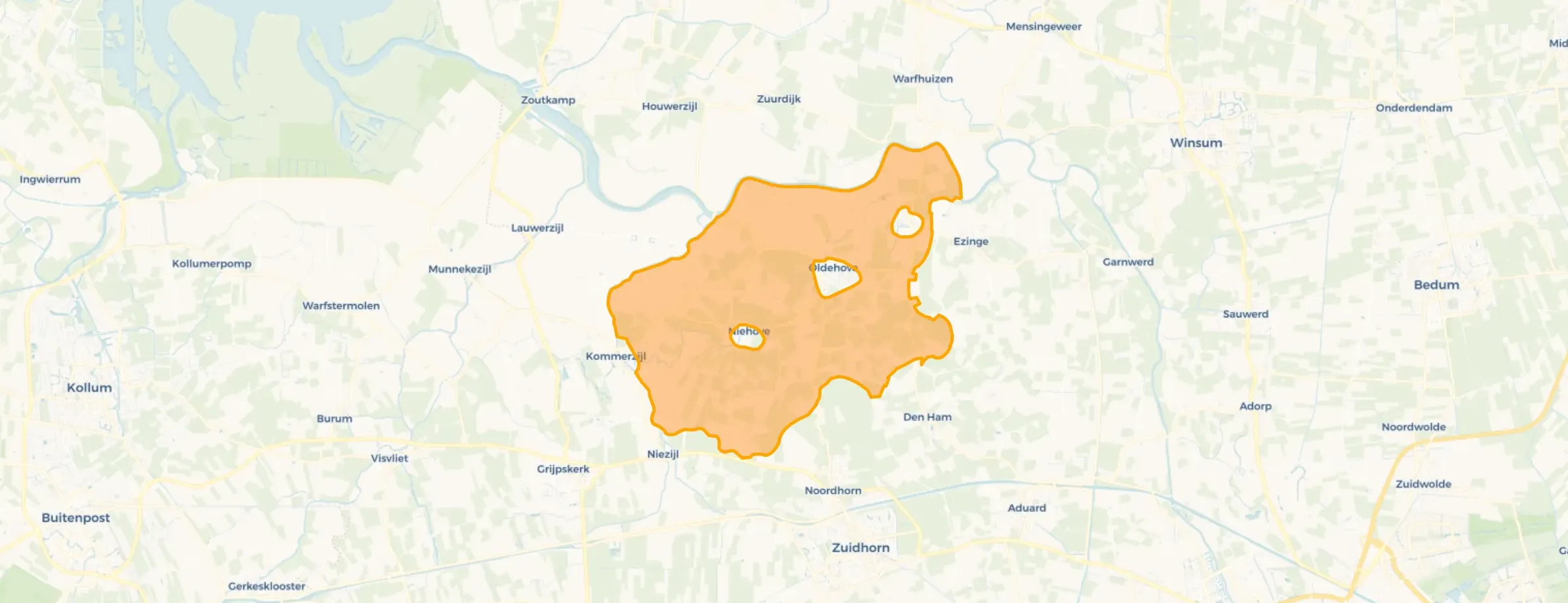 Buurt Overige verspreide huizen, Oldehove