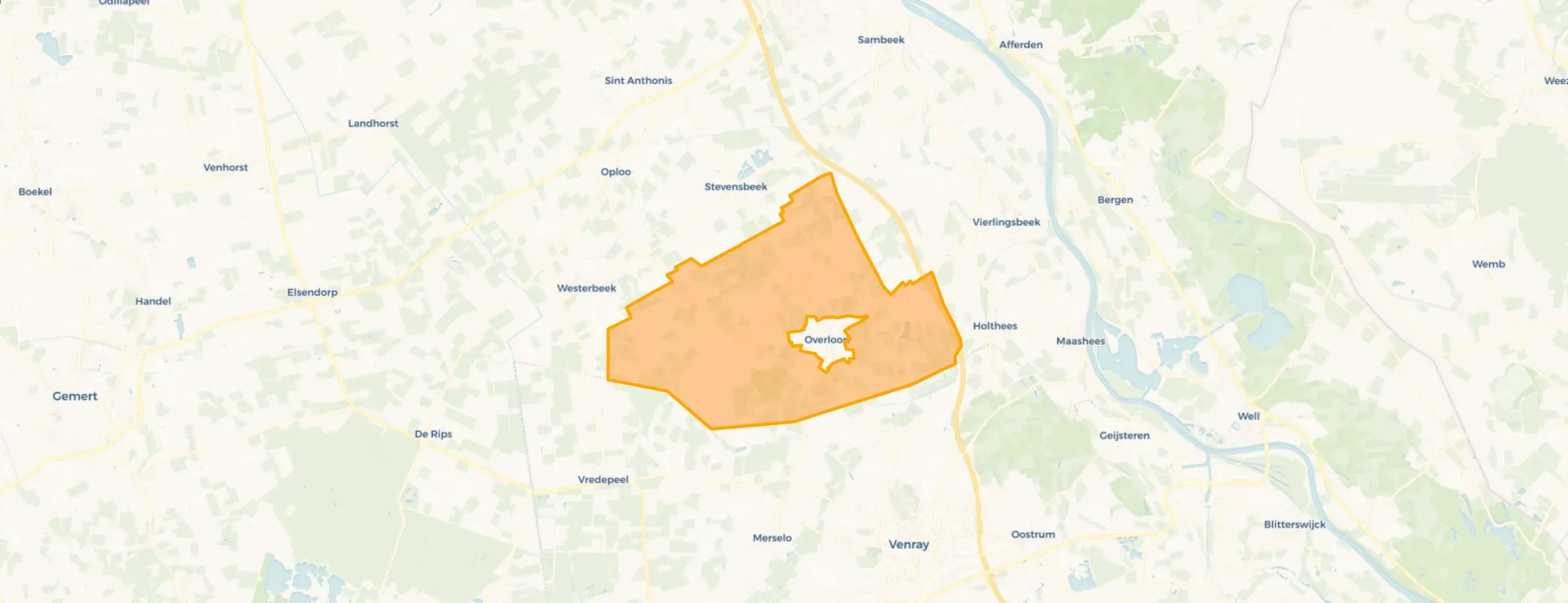 Buurt Overloon buitengebied, Overloon