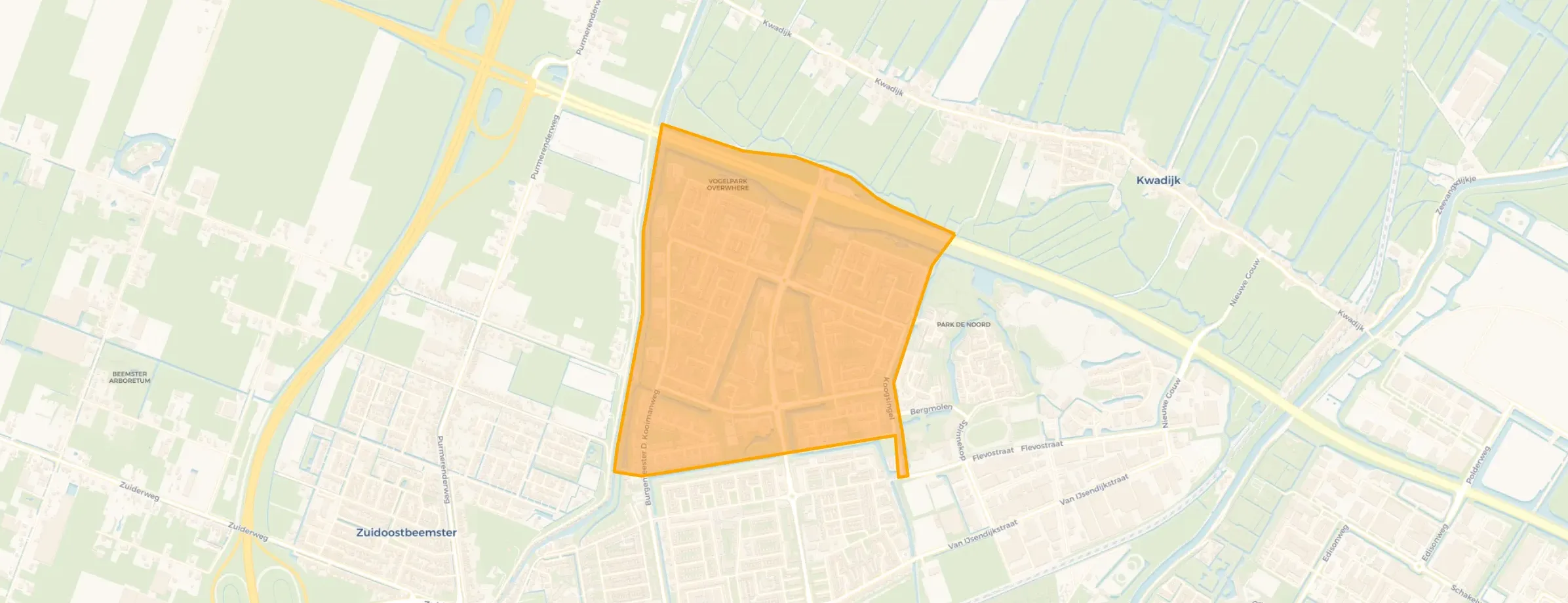 Buurt Overwhere-Noord, Purmerend