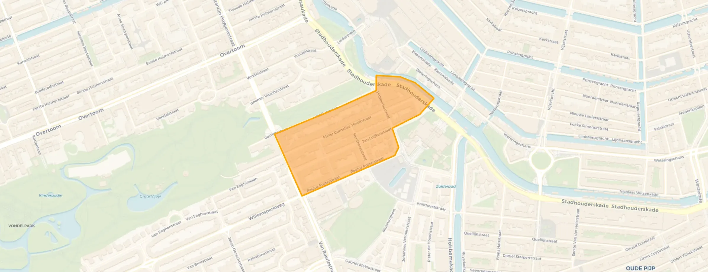 Buurt P.C. Hooftbuurt, Amsterdam