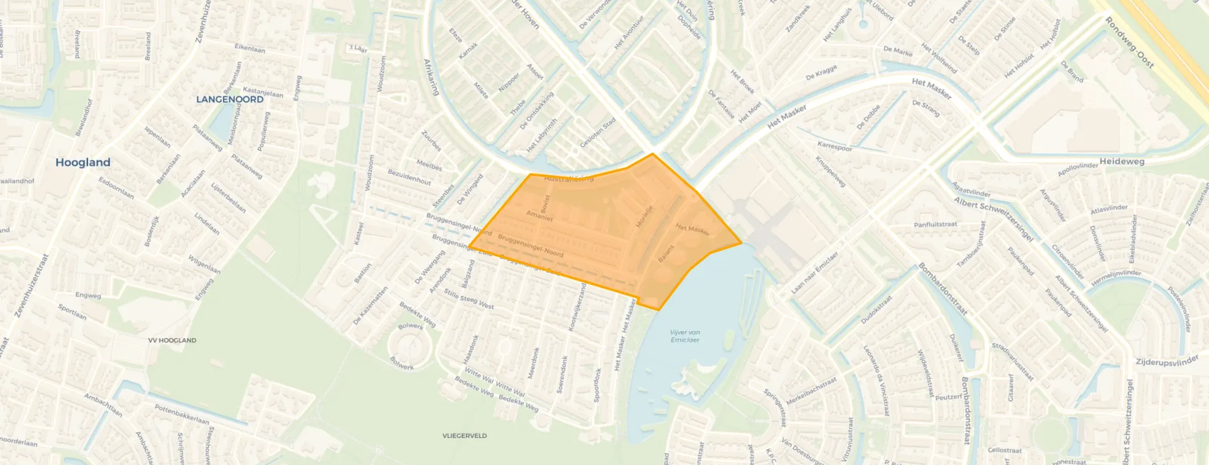 Buurt Paddenstoelenbuurt, Amersfoort
