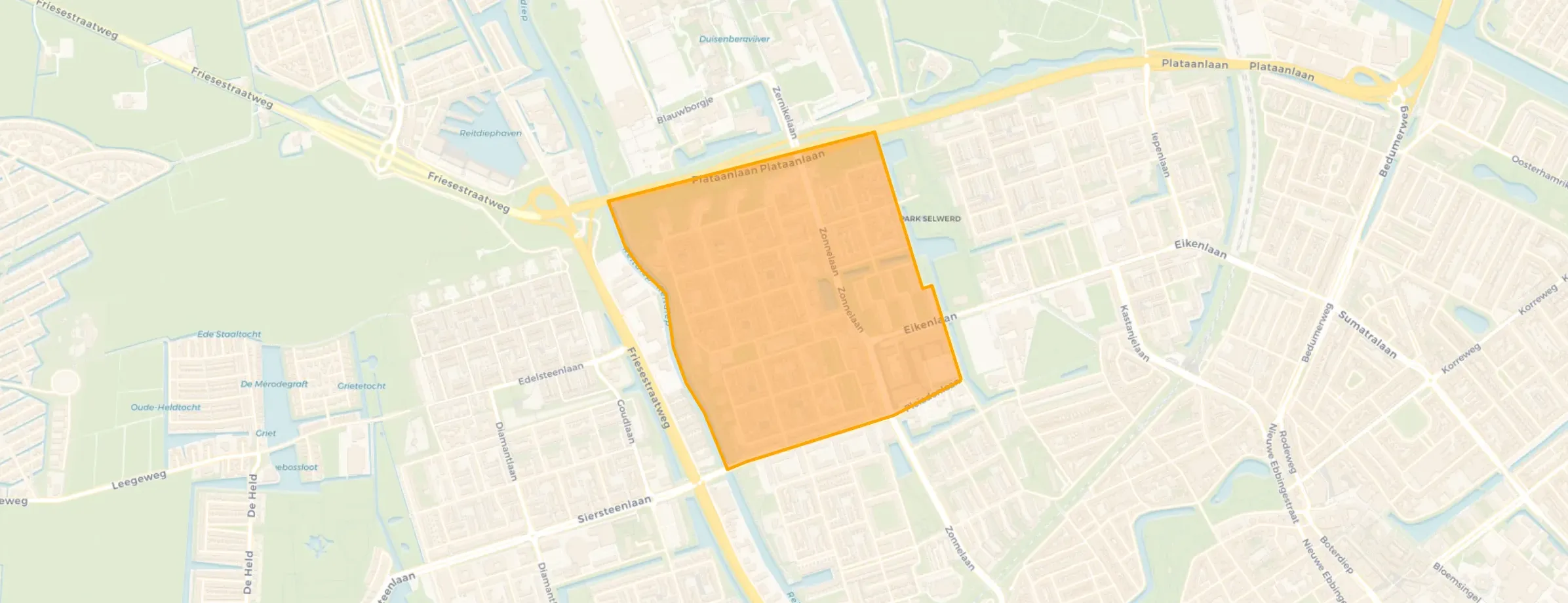Buurt Paddepoel-Noord, Groningen