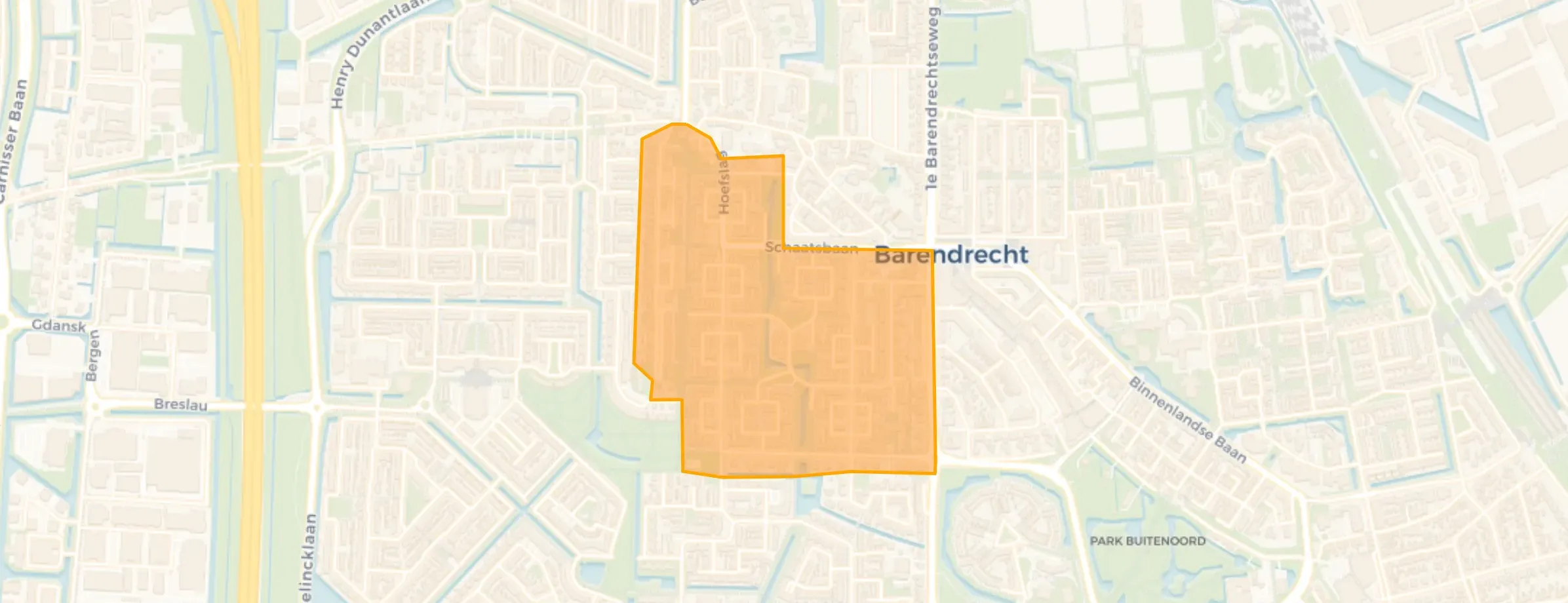 Buurt Paddewei, Barendrecht