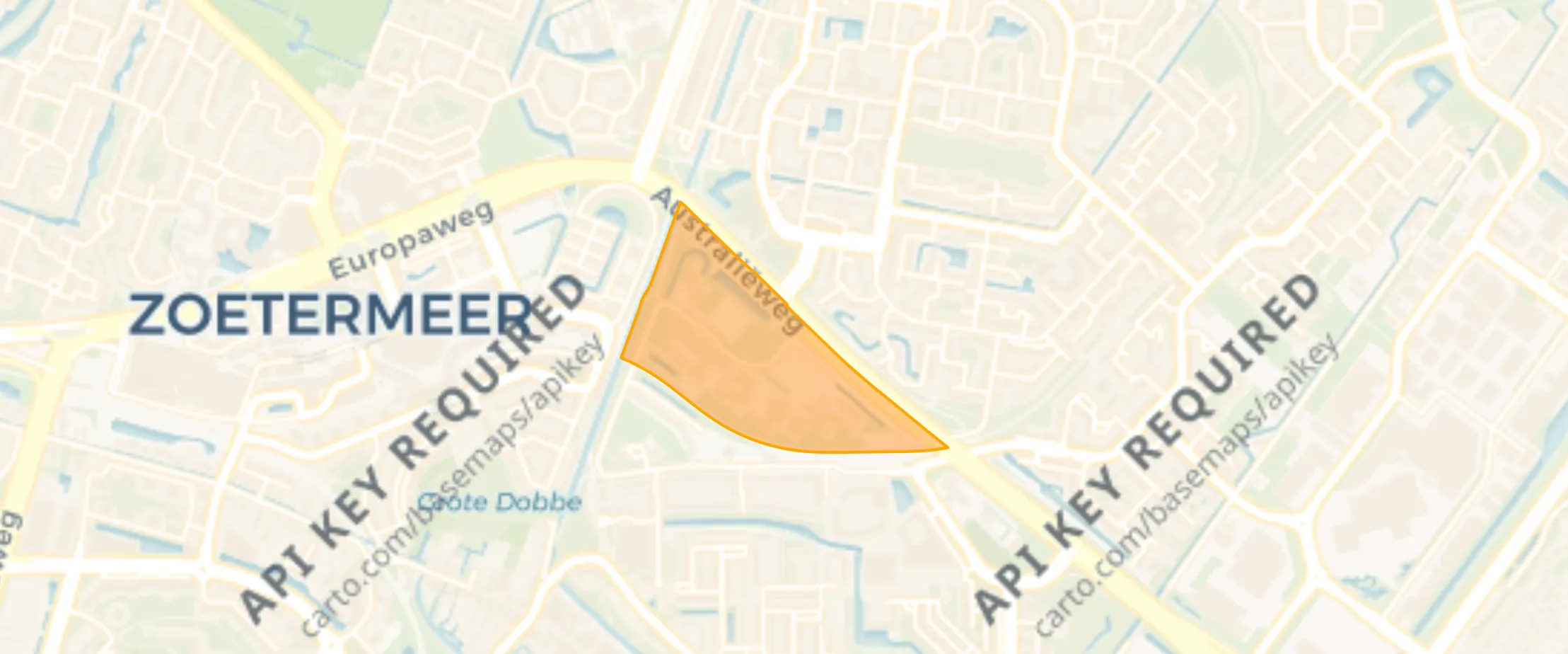 Map of Palenstein-Noord