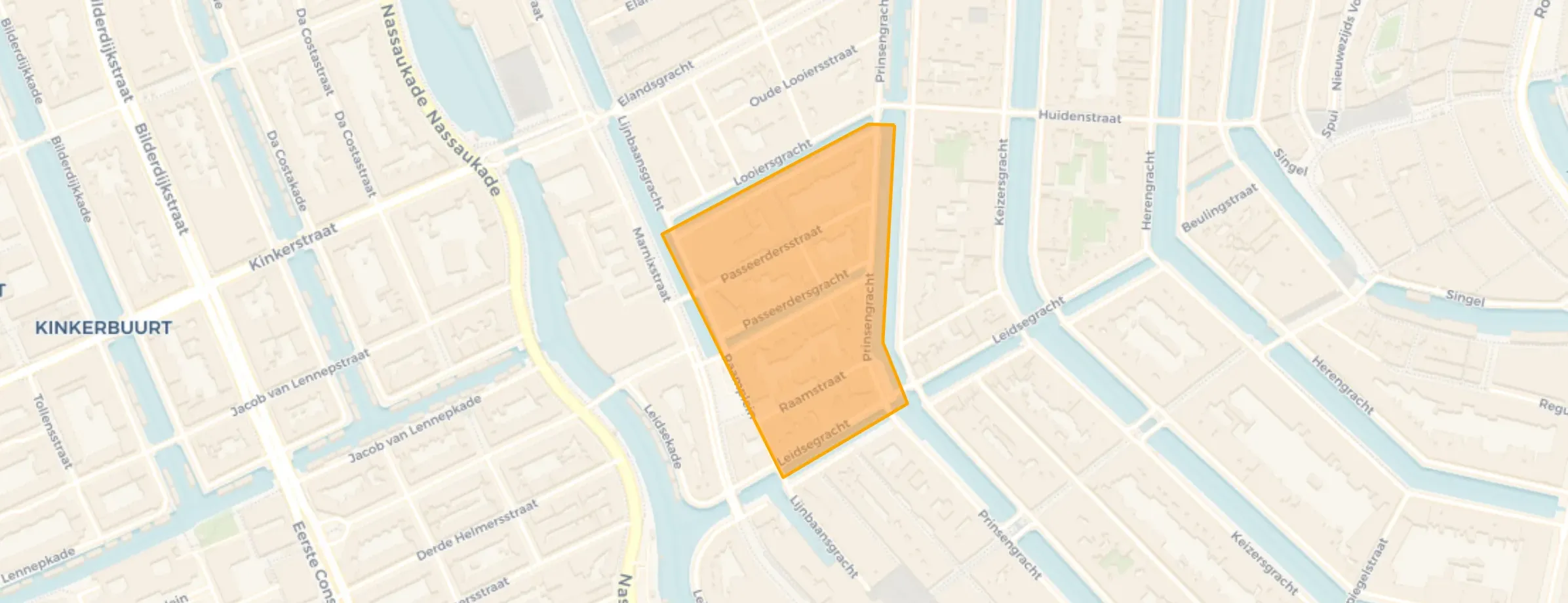 Buurt Passeerdersgrachtbuurt, Amsterdam