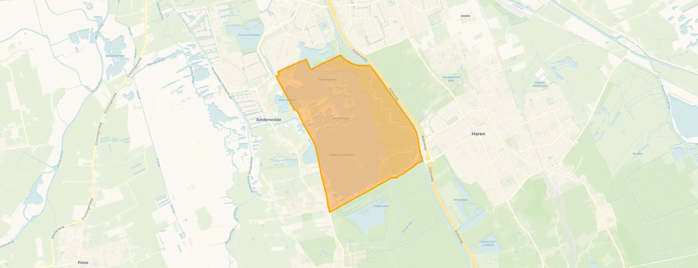 Buurt Paterswoldsemeer, Haren Gn