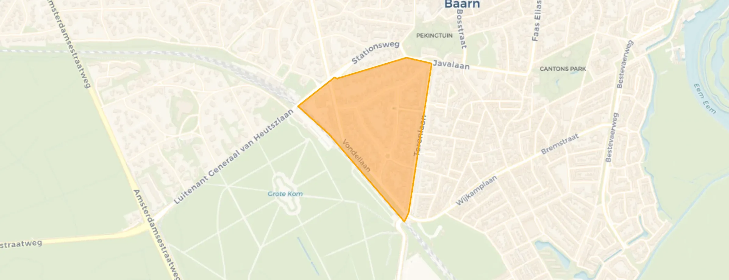 Buurt Pekingpark, Baarn