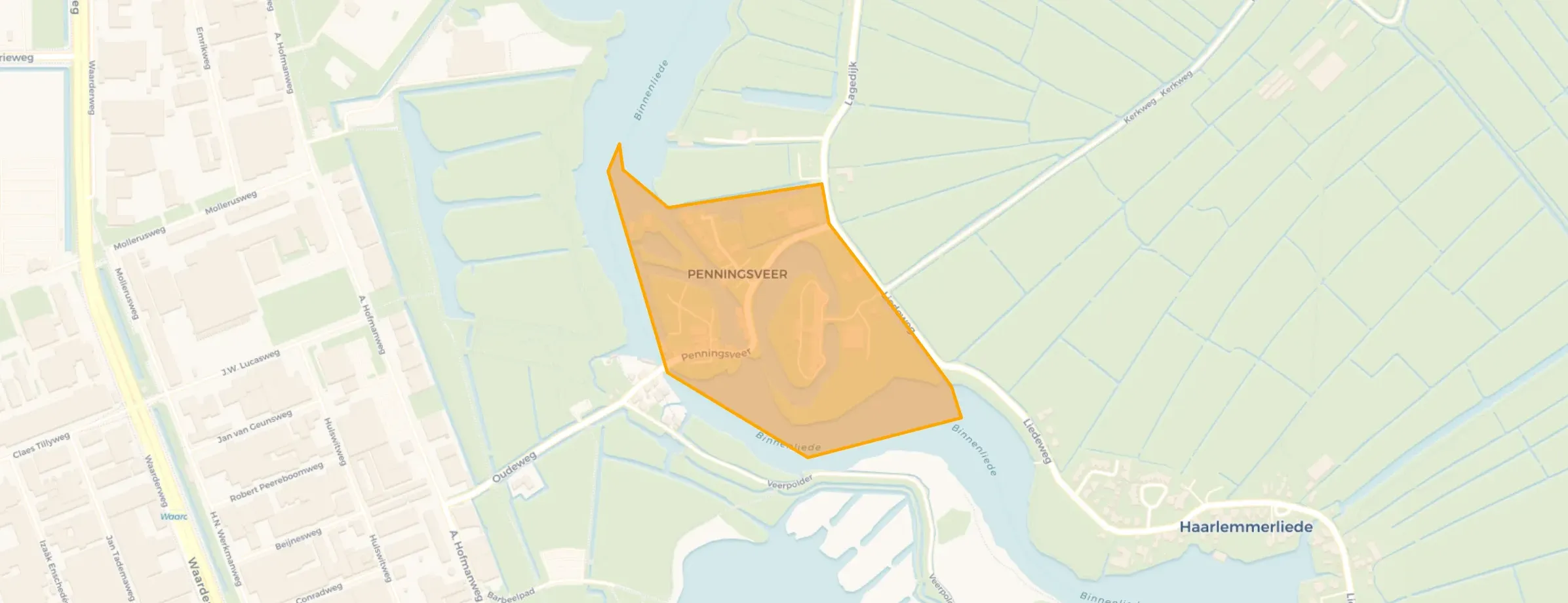 Buurt Penningsveer, Haarlemmerliede