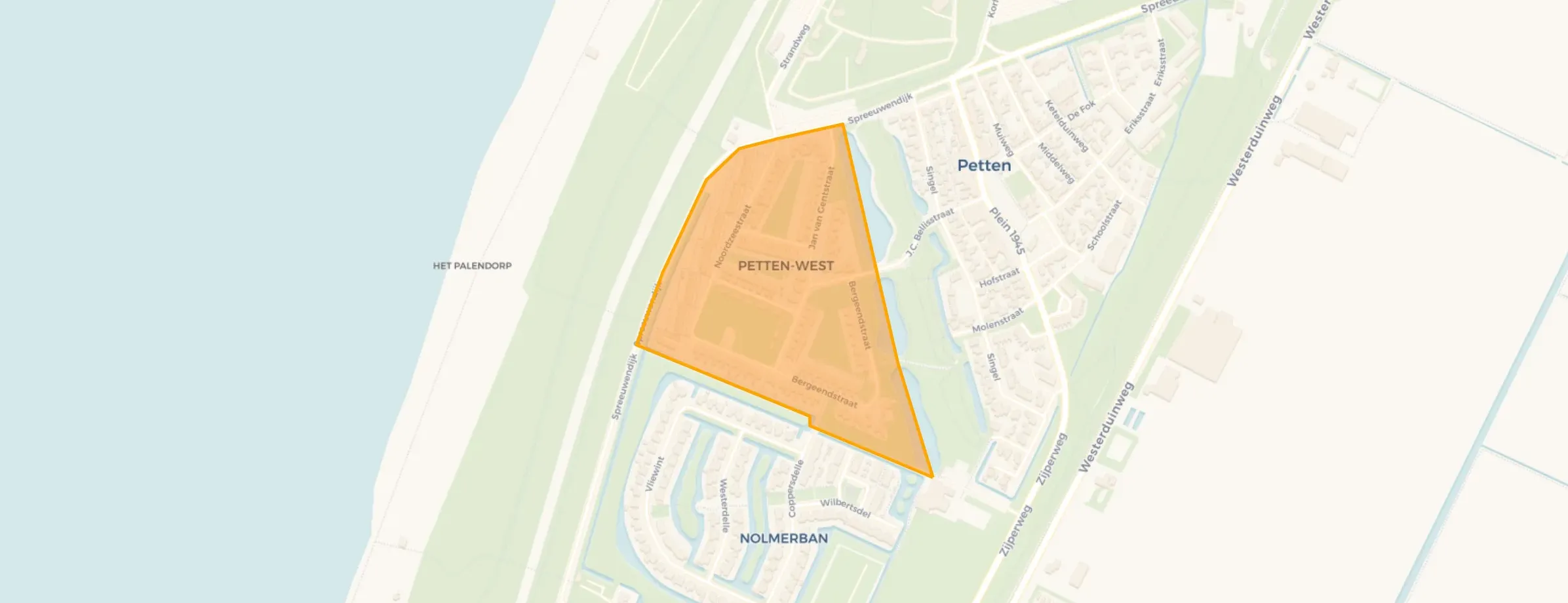 Buurt Petten-West, Petten