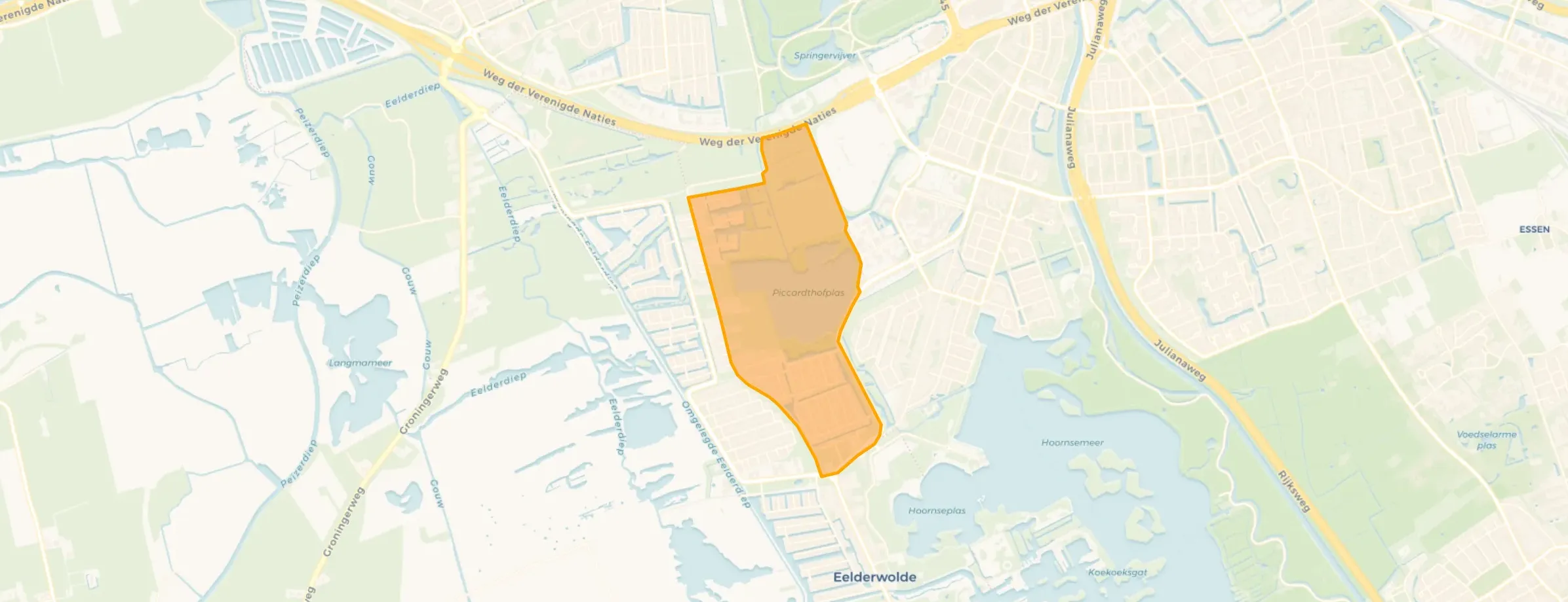 Buurt Piccardthof, Groningen