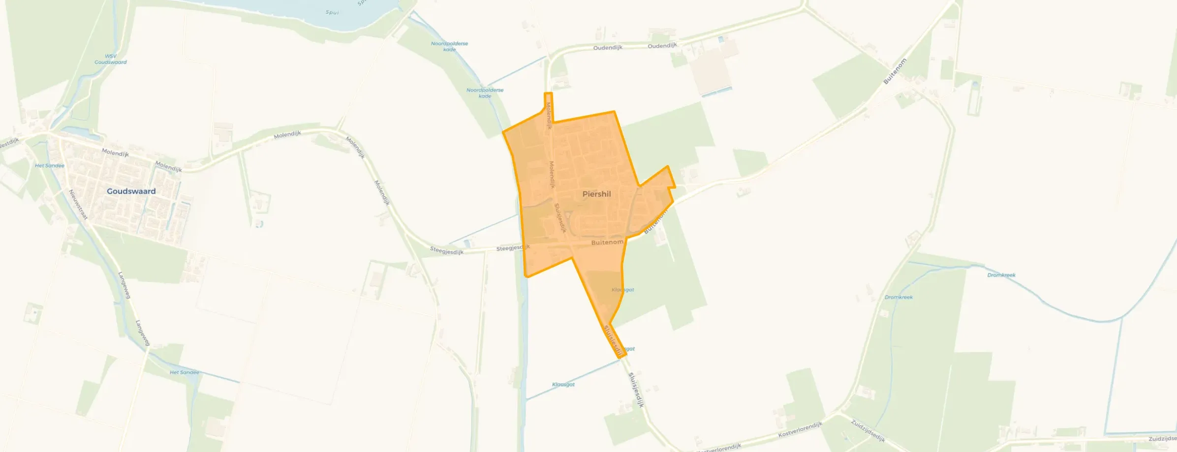 Piershil Woonkern in Hoeksche Waard