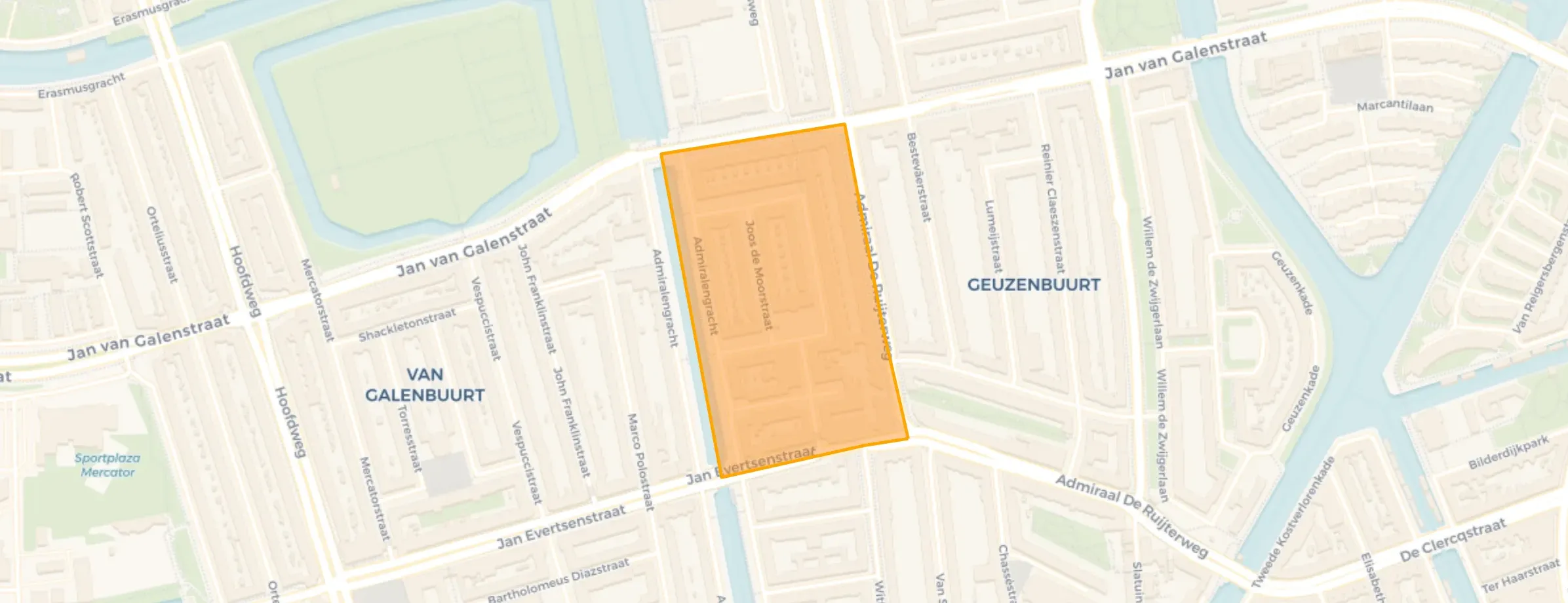 Buurt Pieter van der Doesbuurt, Amsterdam