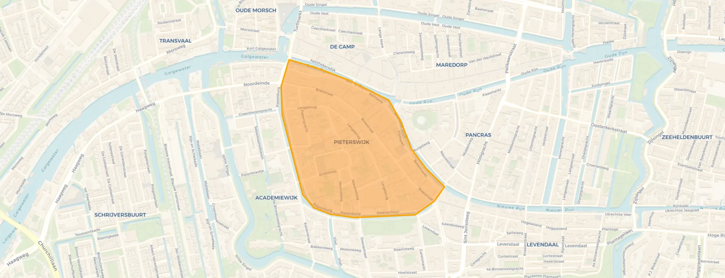 Buurt Pieterswijk, Leiden