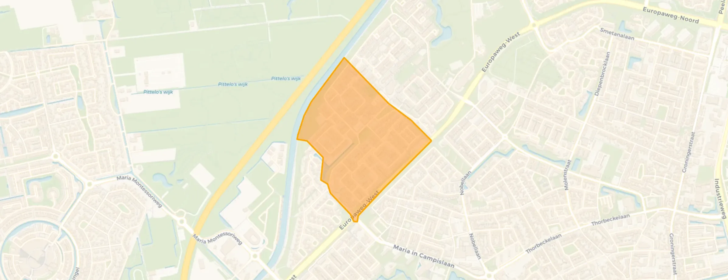 Buurt Pittelo Midden, Assen
