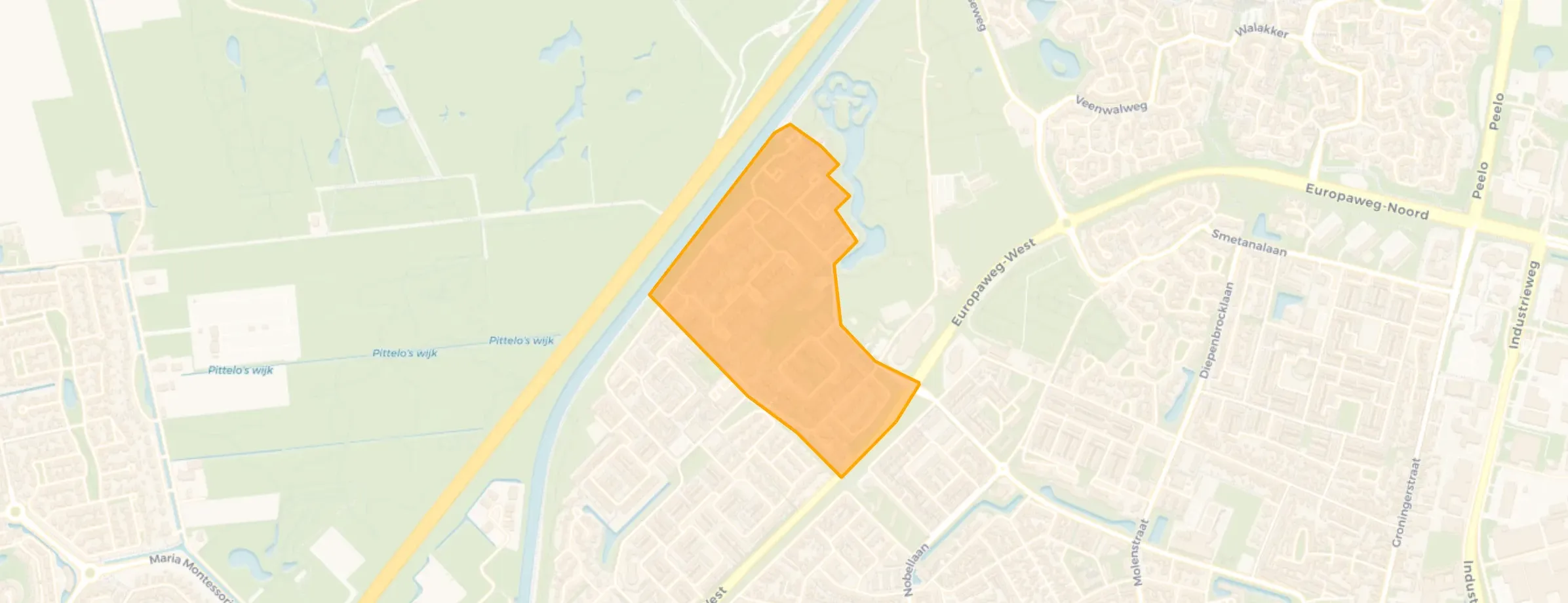 Buurt Pittelo Noord, Assen