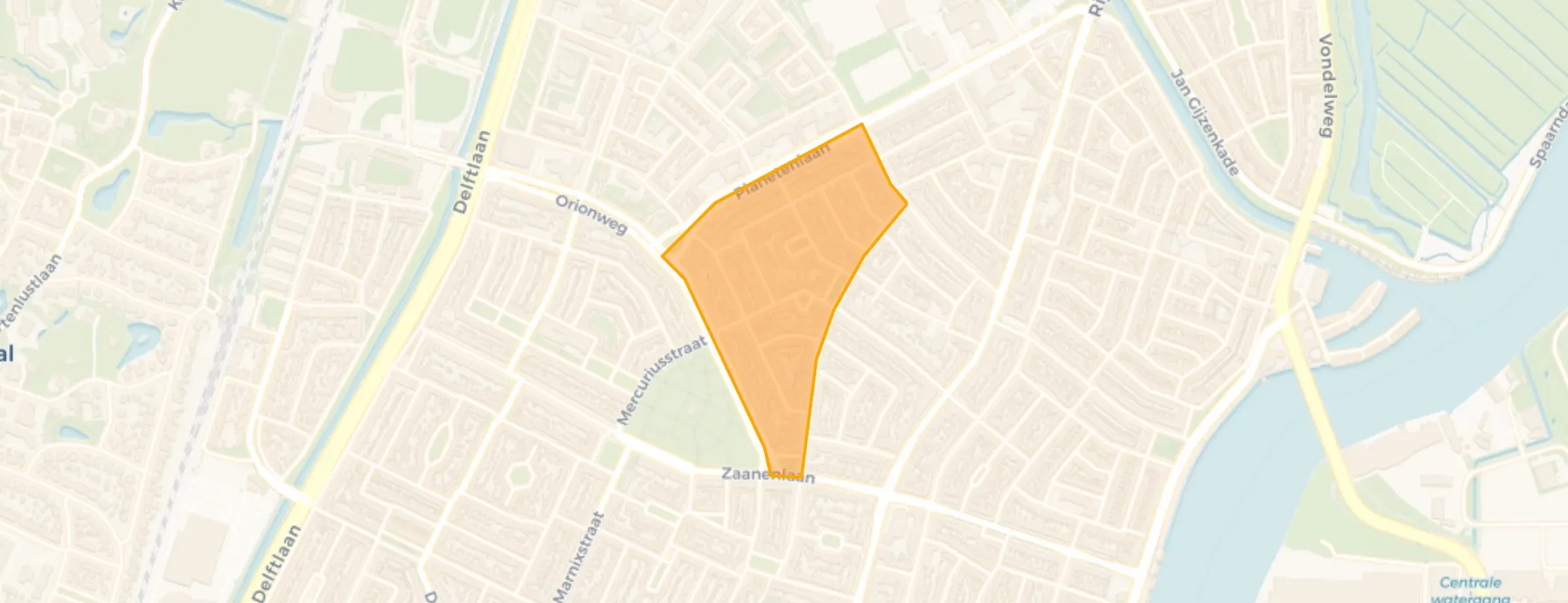 Planetenbuurt in Haarlem