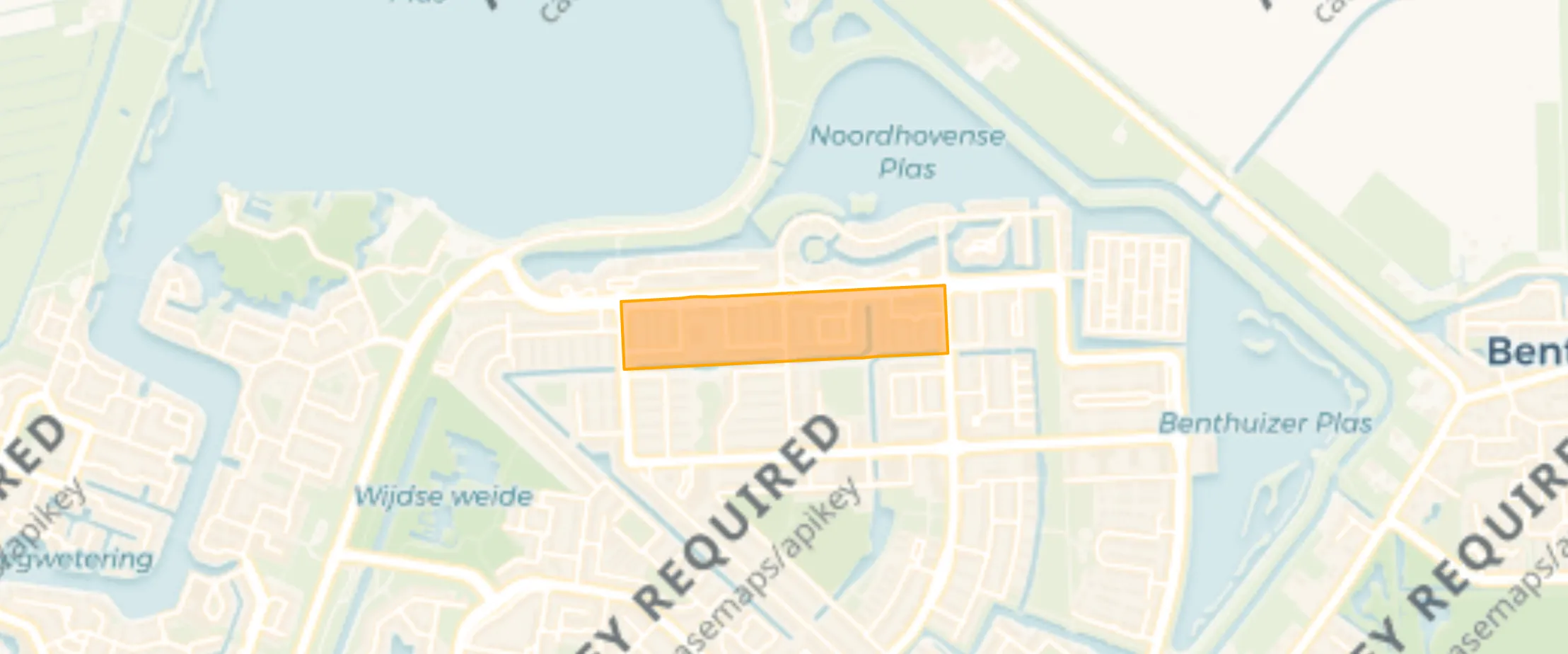 Map of Plannenbuurt-Noord