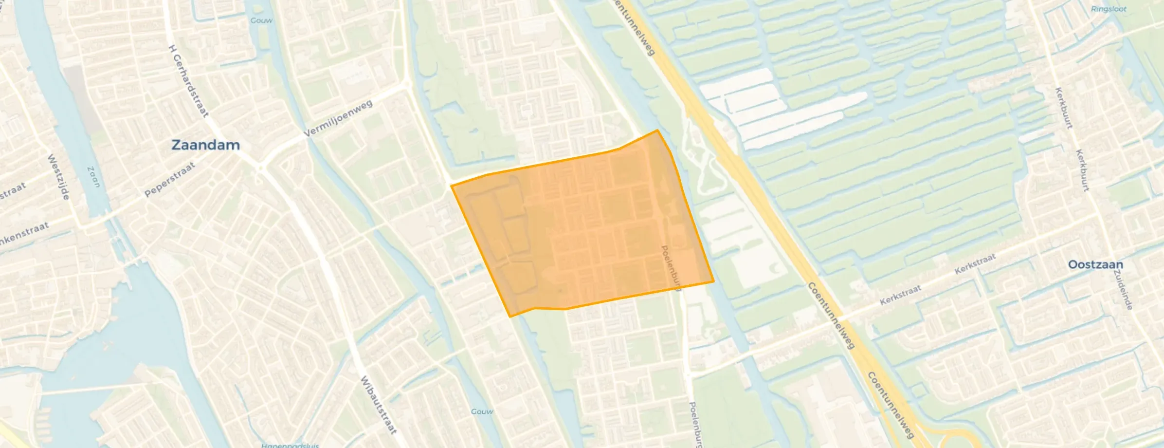 Buurt Poelenburg Noord, Zaandam