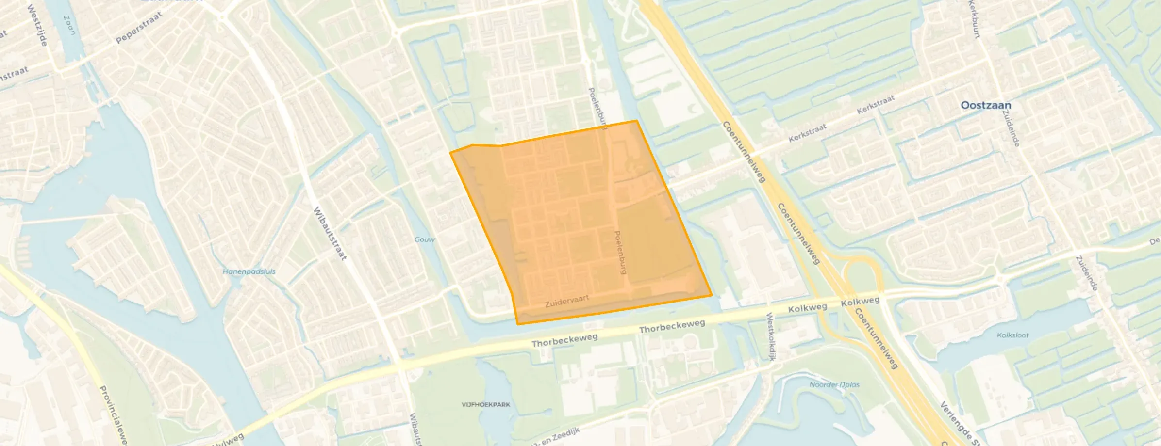 Buurt Poelenburg Zuid, Zaandam