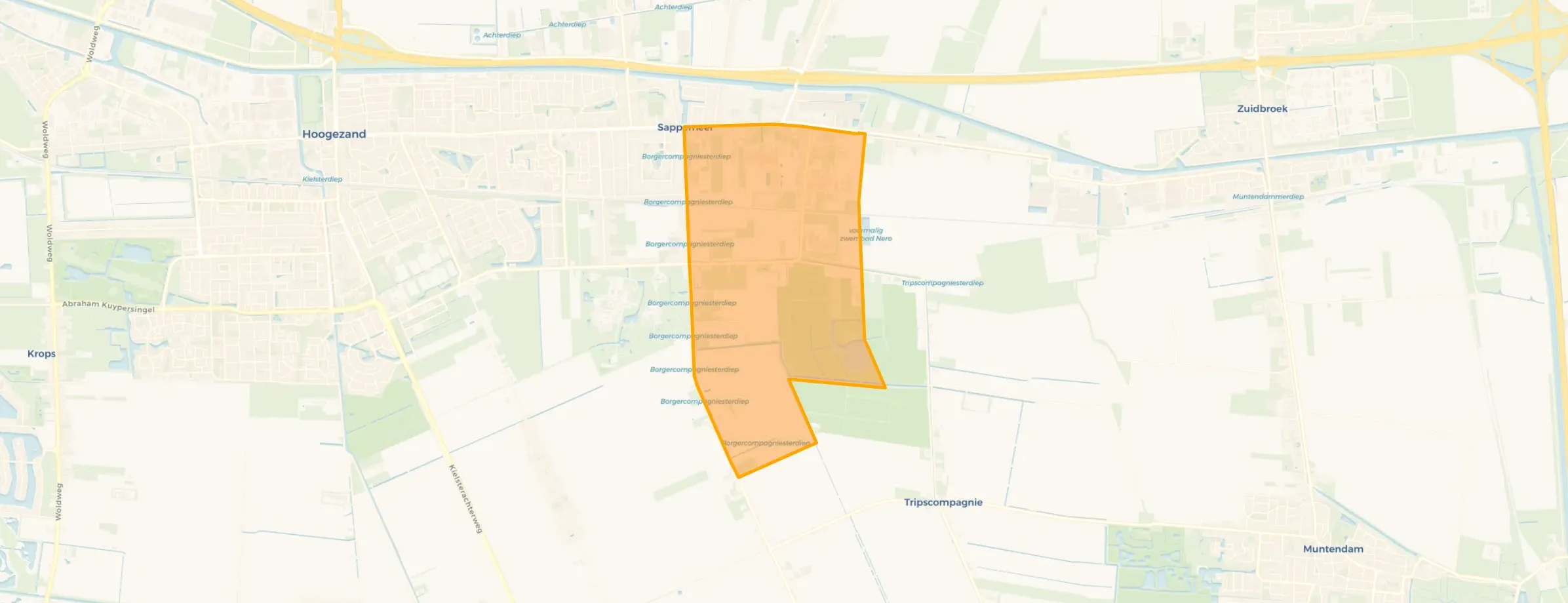 Buurt Polder De Nijverheid, Sappemeer
