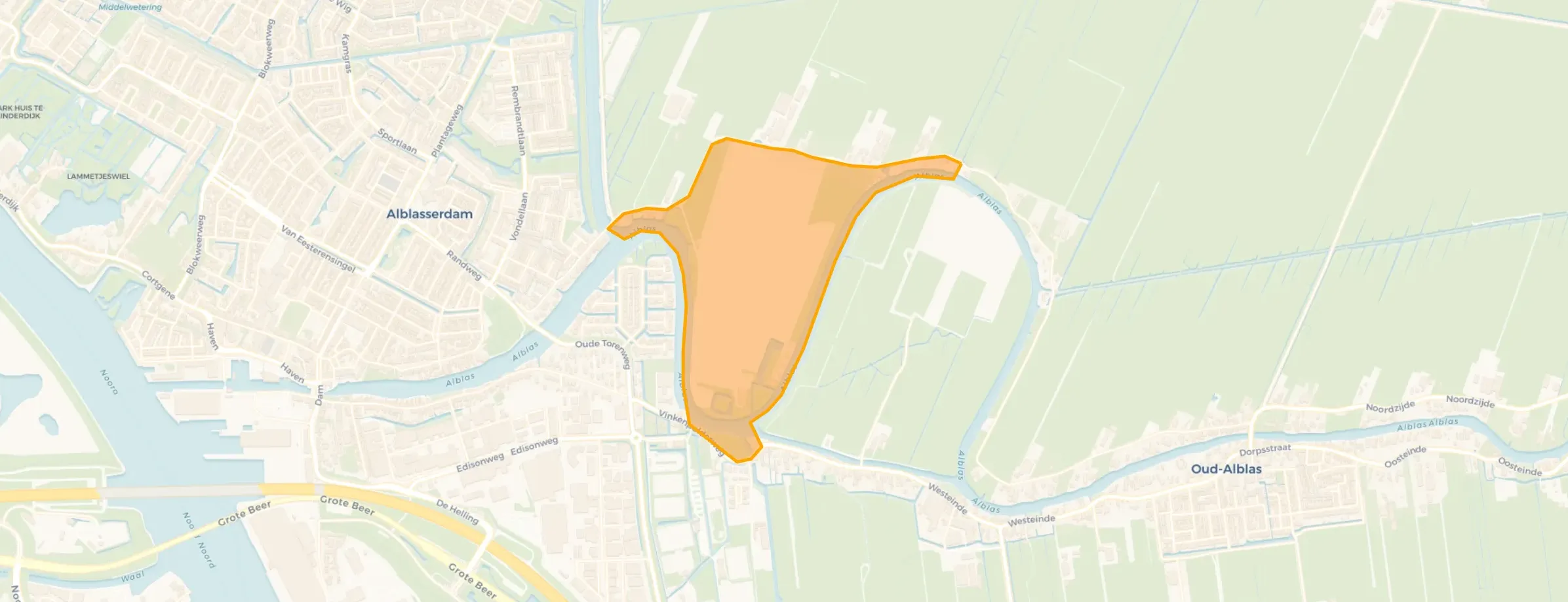 Buurt Polder Souburgh, Alblasserdam