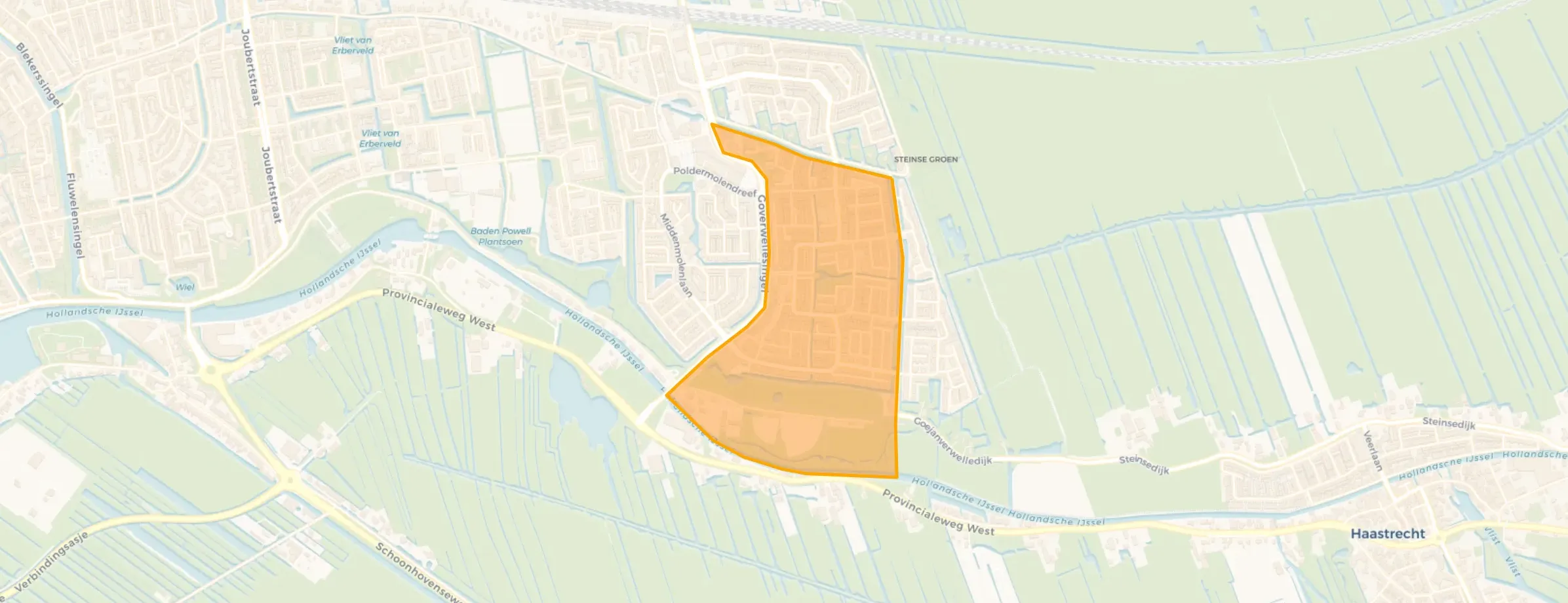 Buurt Polderbuurt, Gouda