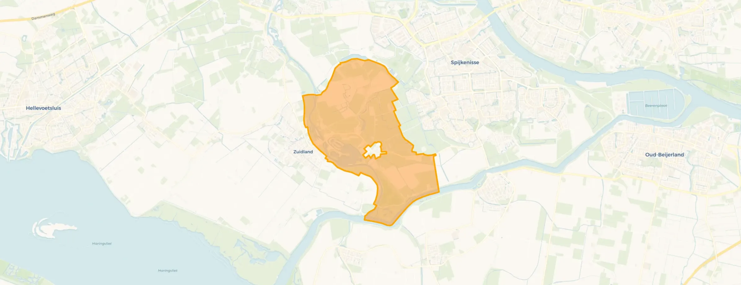Buurt Poldergebied Simonshaven, Simonshaven