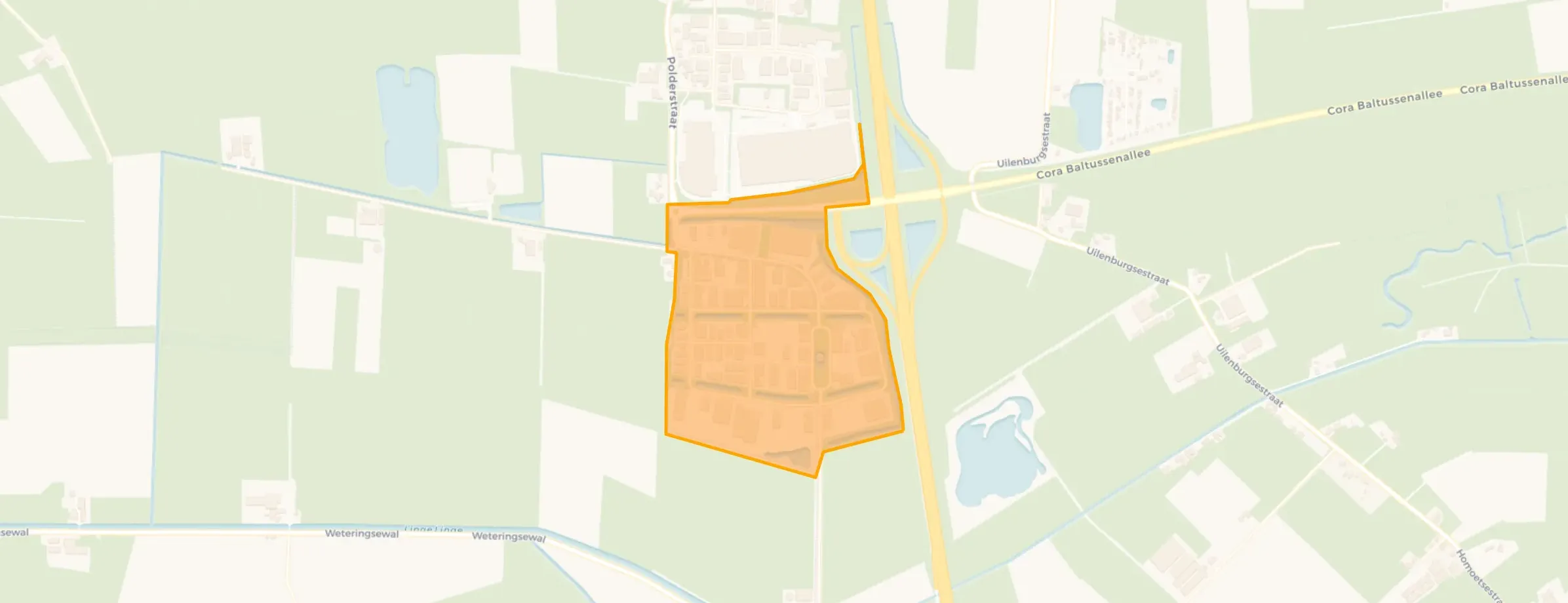 Kaart van Poort van Midden-Gelderland Zuid (Heterenkum)