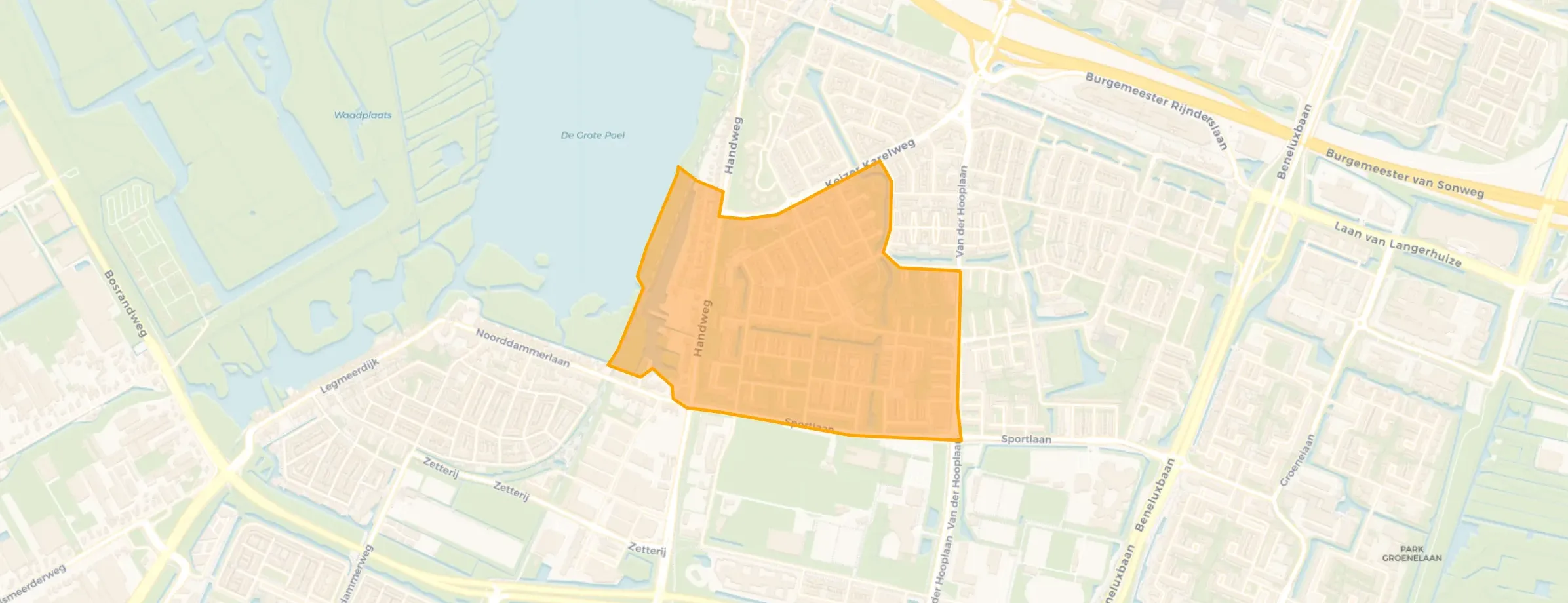 Populierenbuurt in Amstelveen