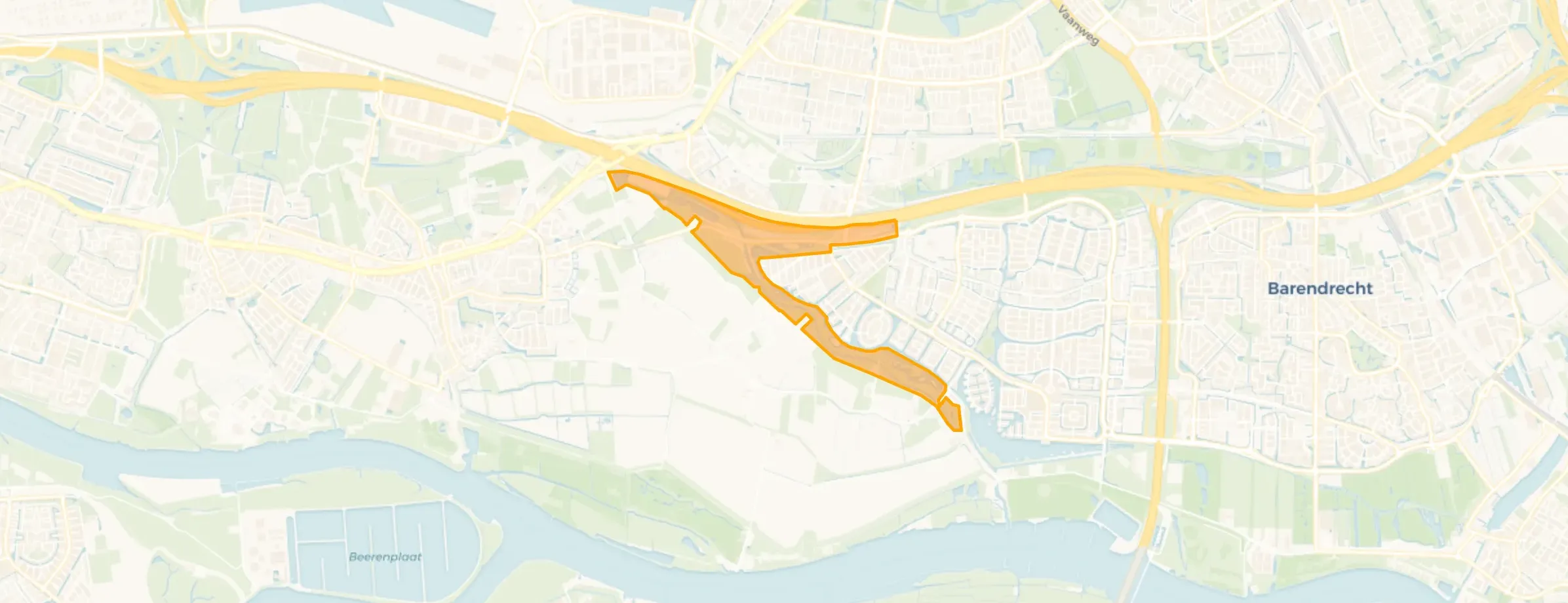 Kaart van Portland-Koedoodzone