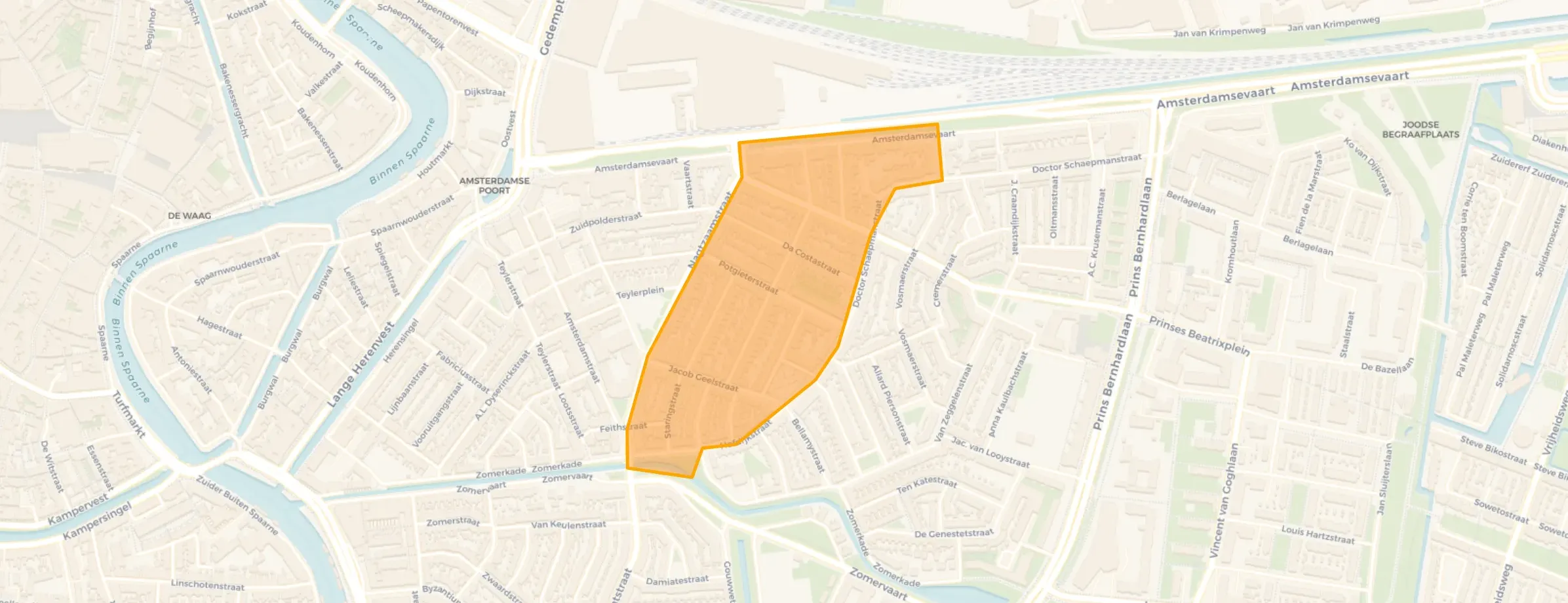 Buurt Potgieterbuurt, Haarlem