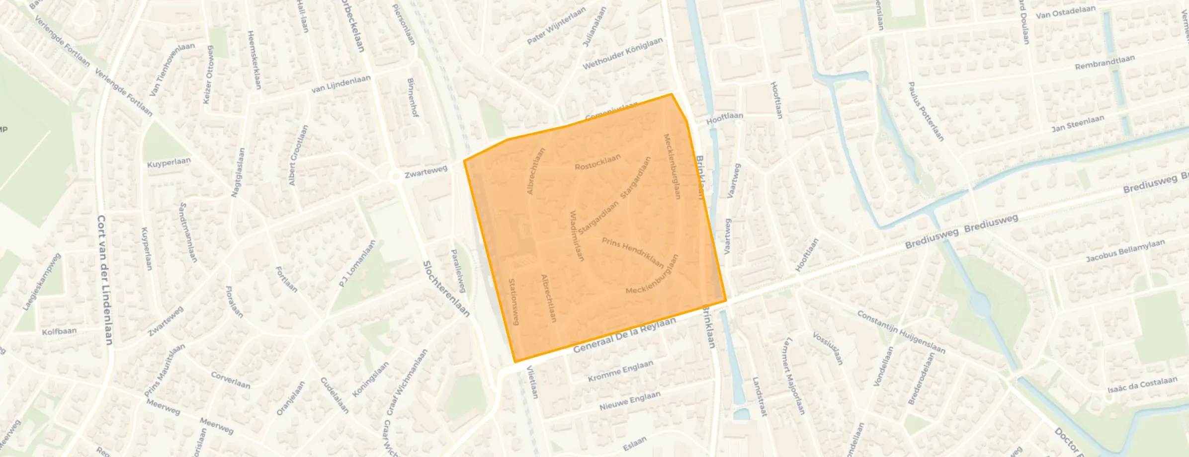 Buurt Prins Hendrikkwartier, Bussum