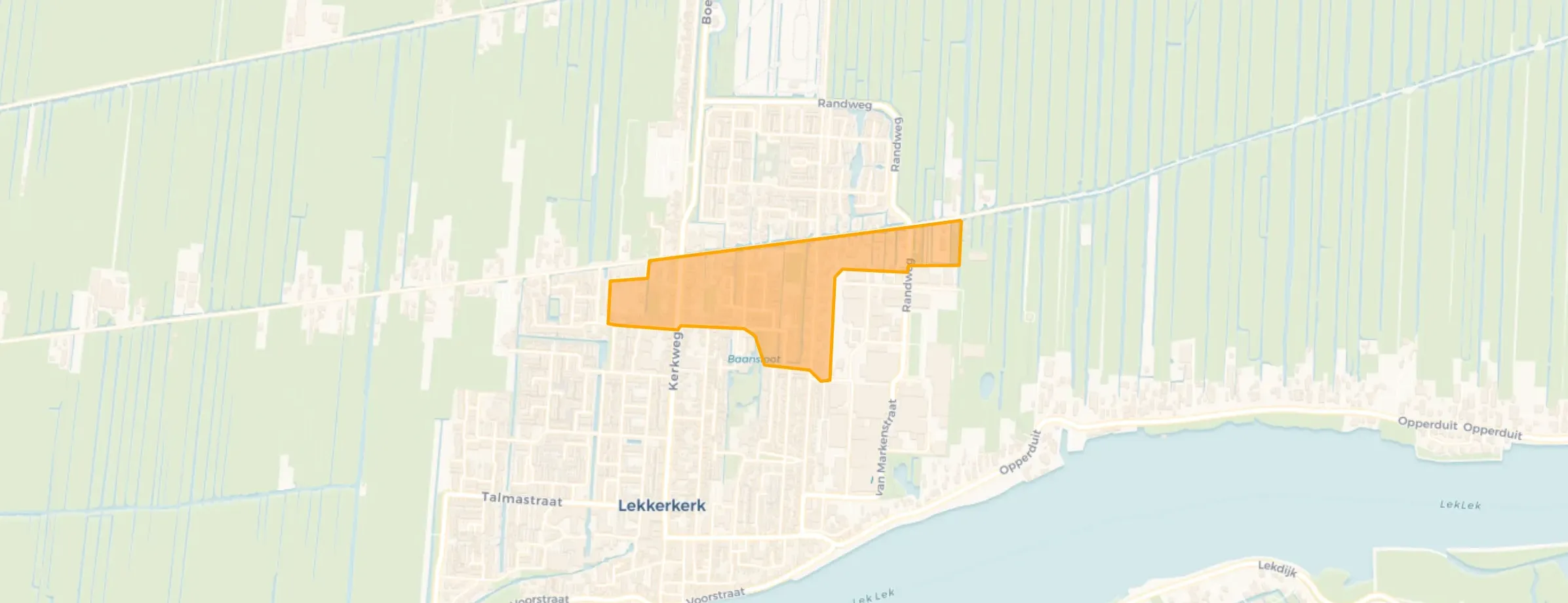 Kaart van Prinsessenbuurt