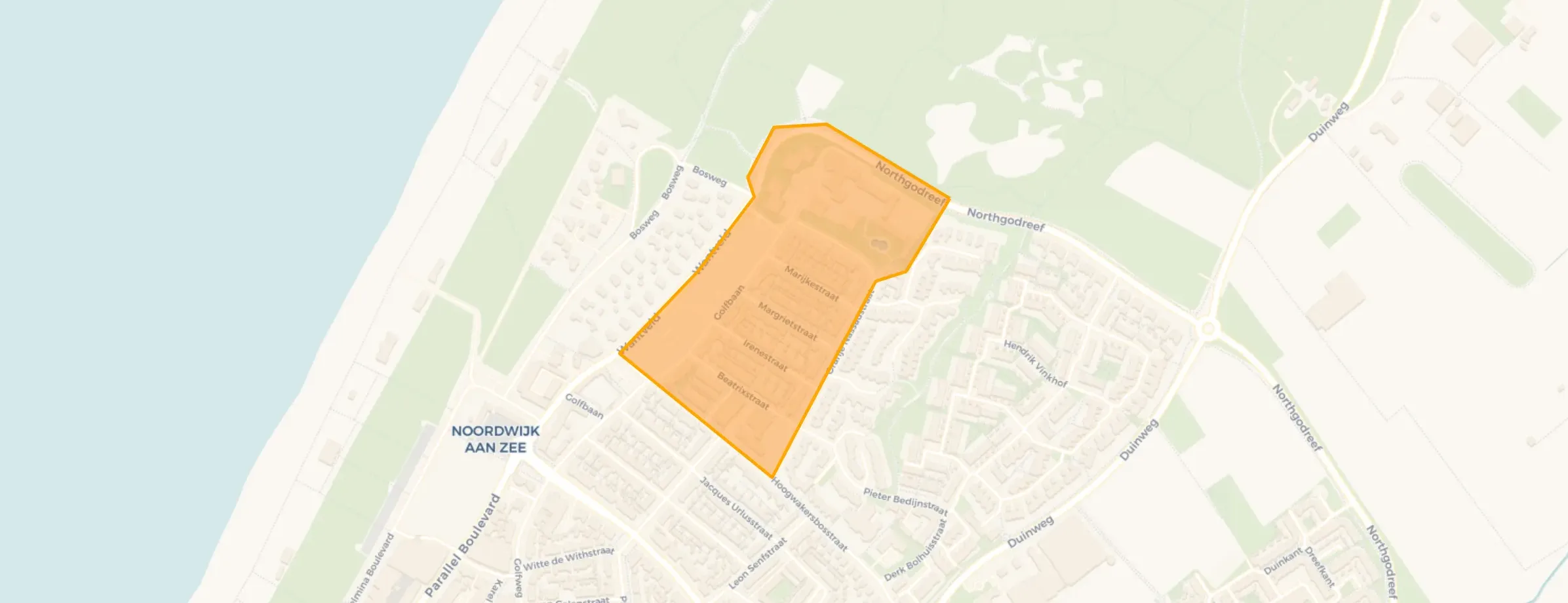 Buurt Prinsessenbuurt, Noordwijk