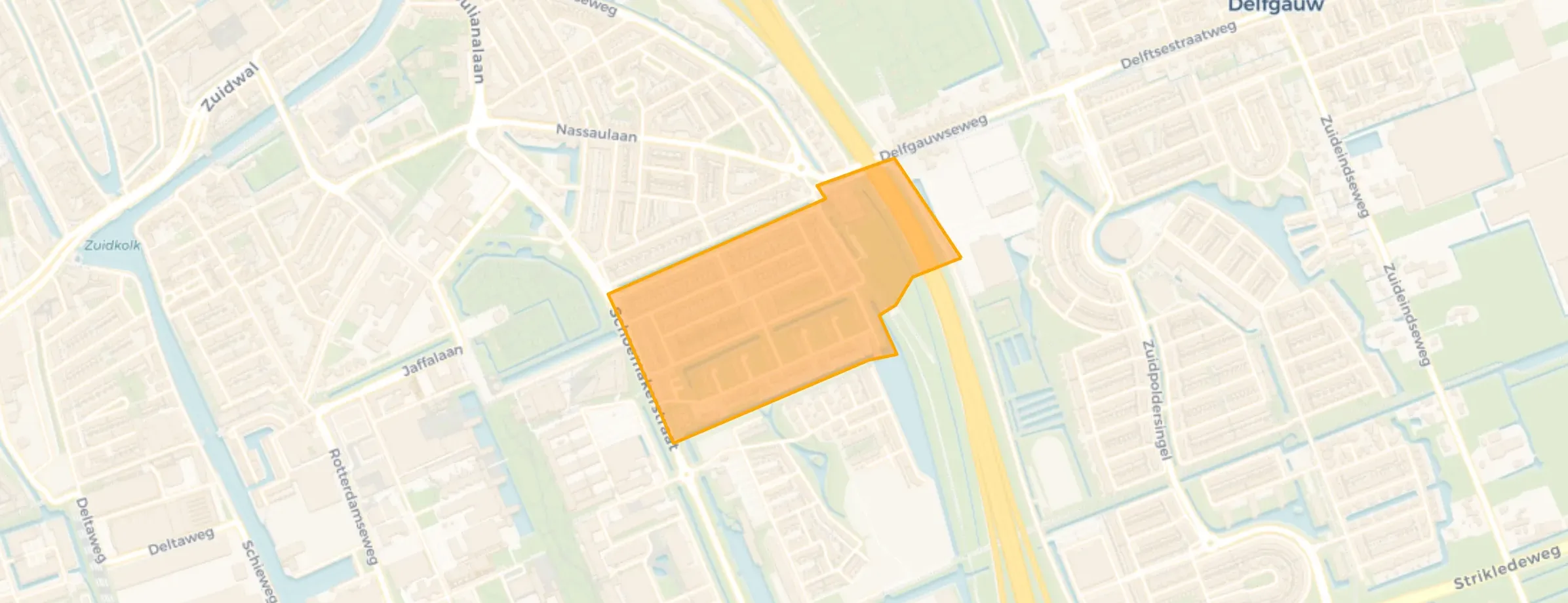 Buurt Professorenbuurt, Delft