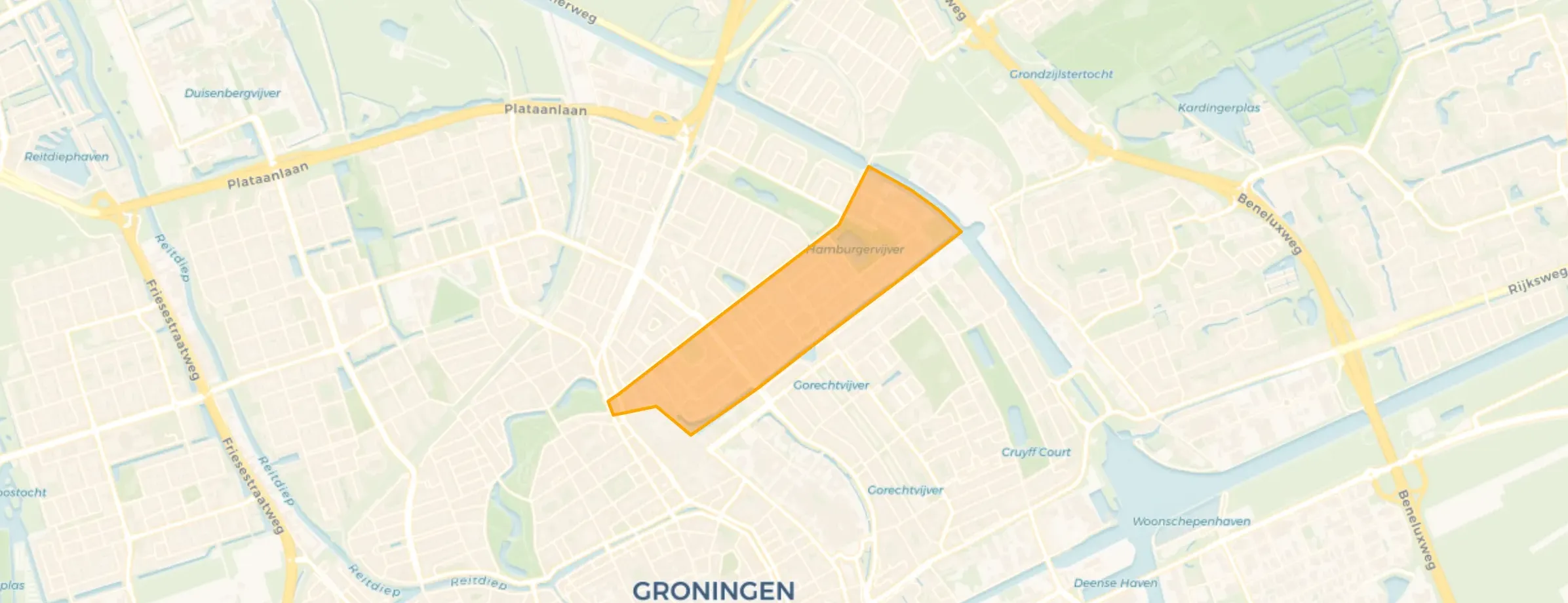 Buurt Professorenbuurt, Groningen