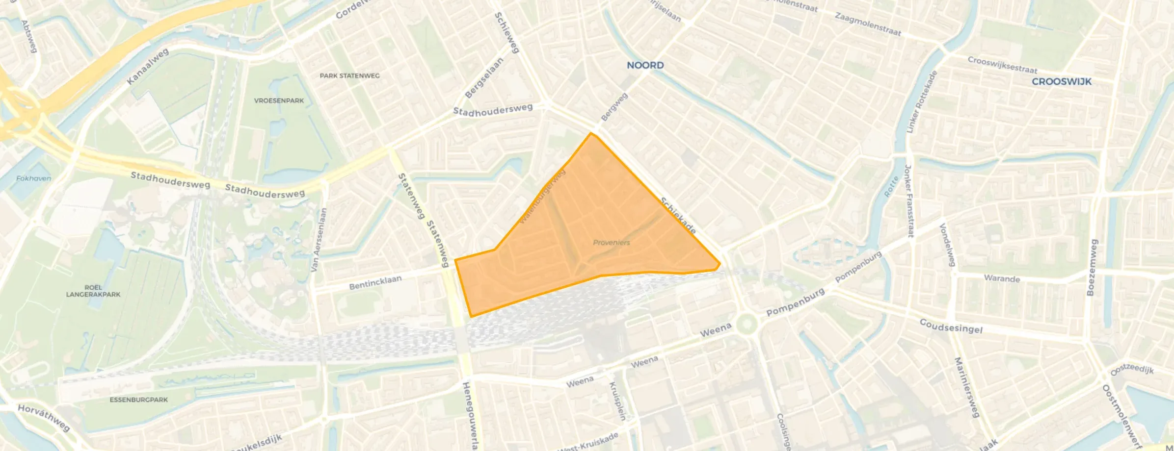 Provenierswijk in Rotterdam