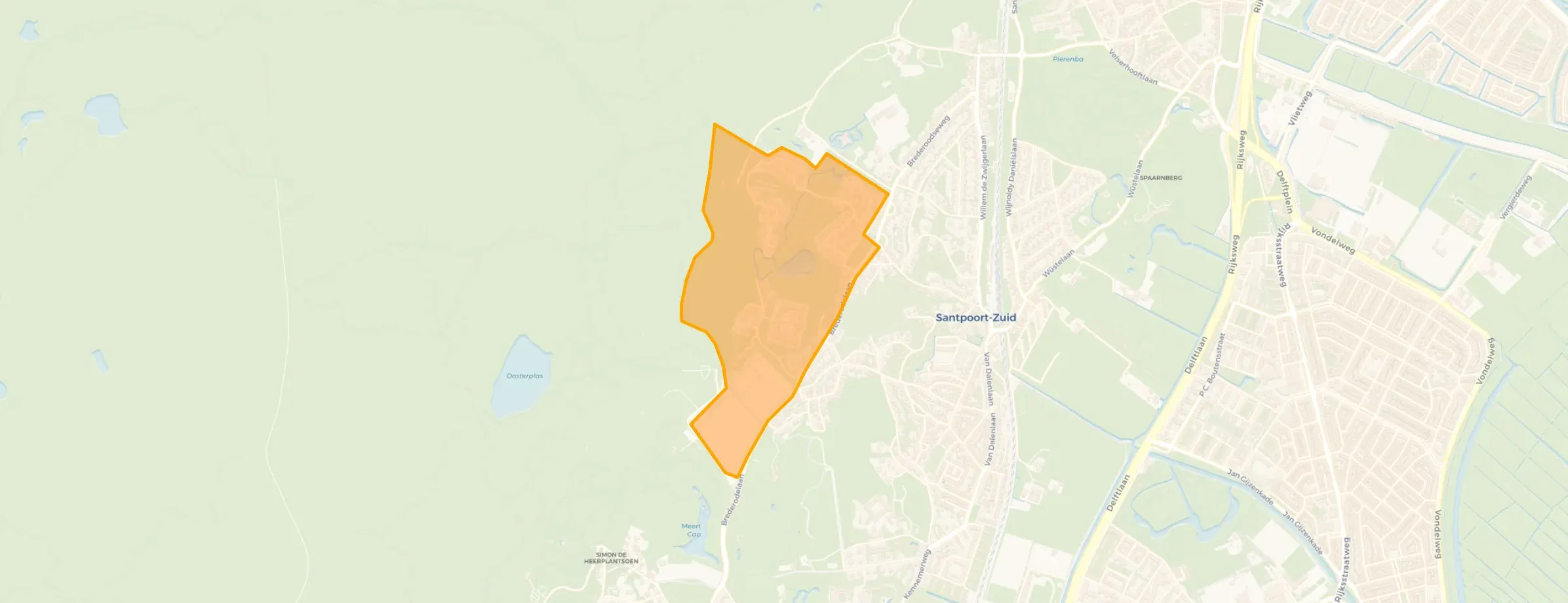 Buurt Provinciaal Ziekenhuis, Bloemendaal
